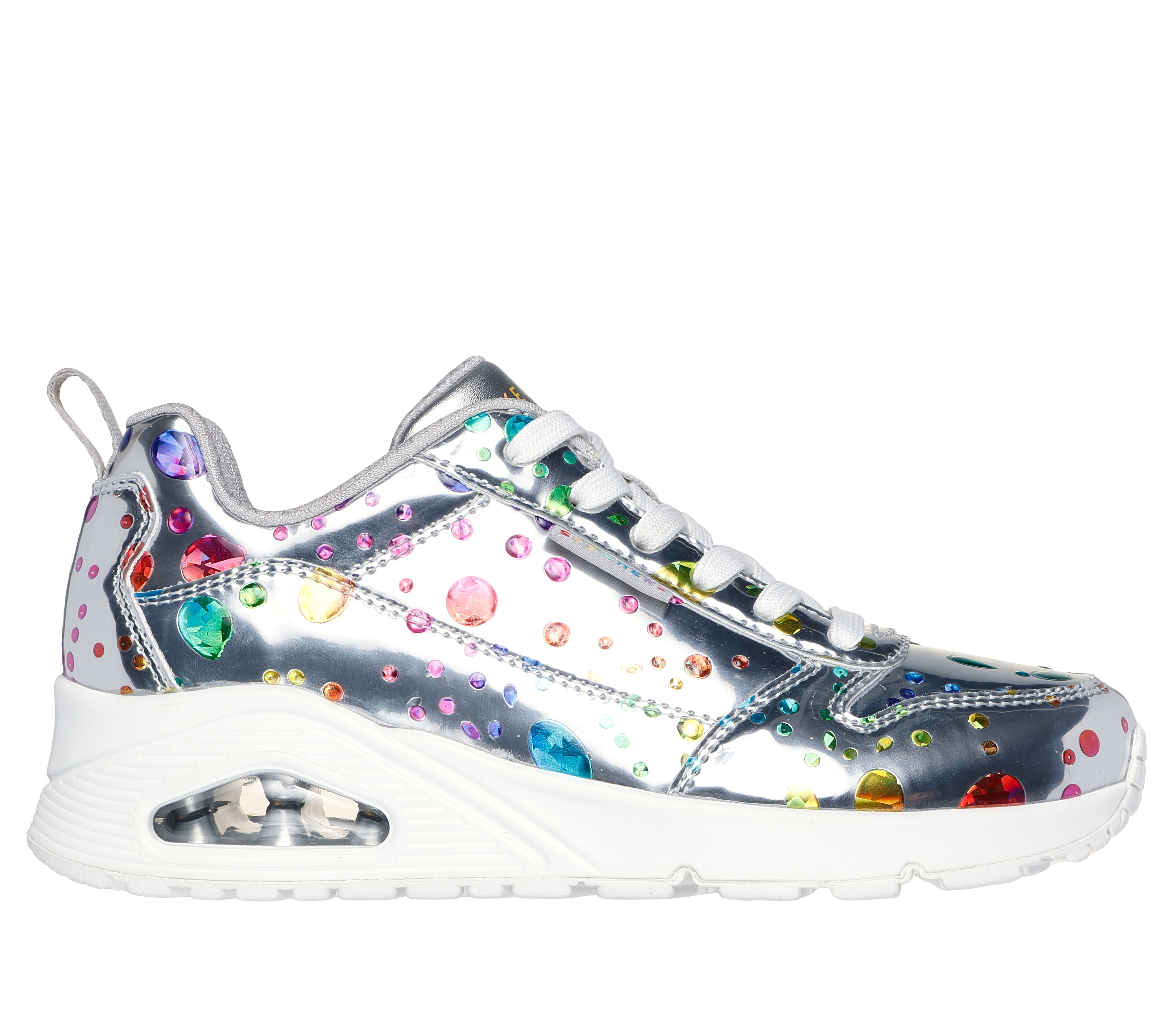 Skechers metallic sneakers discount