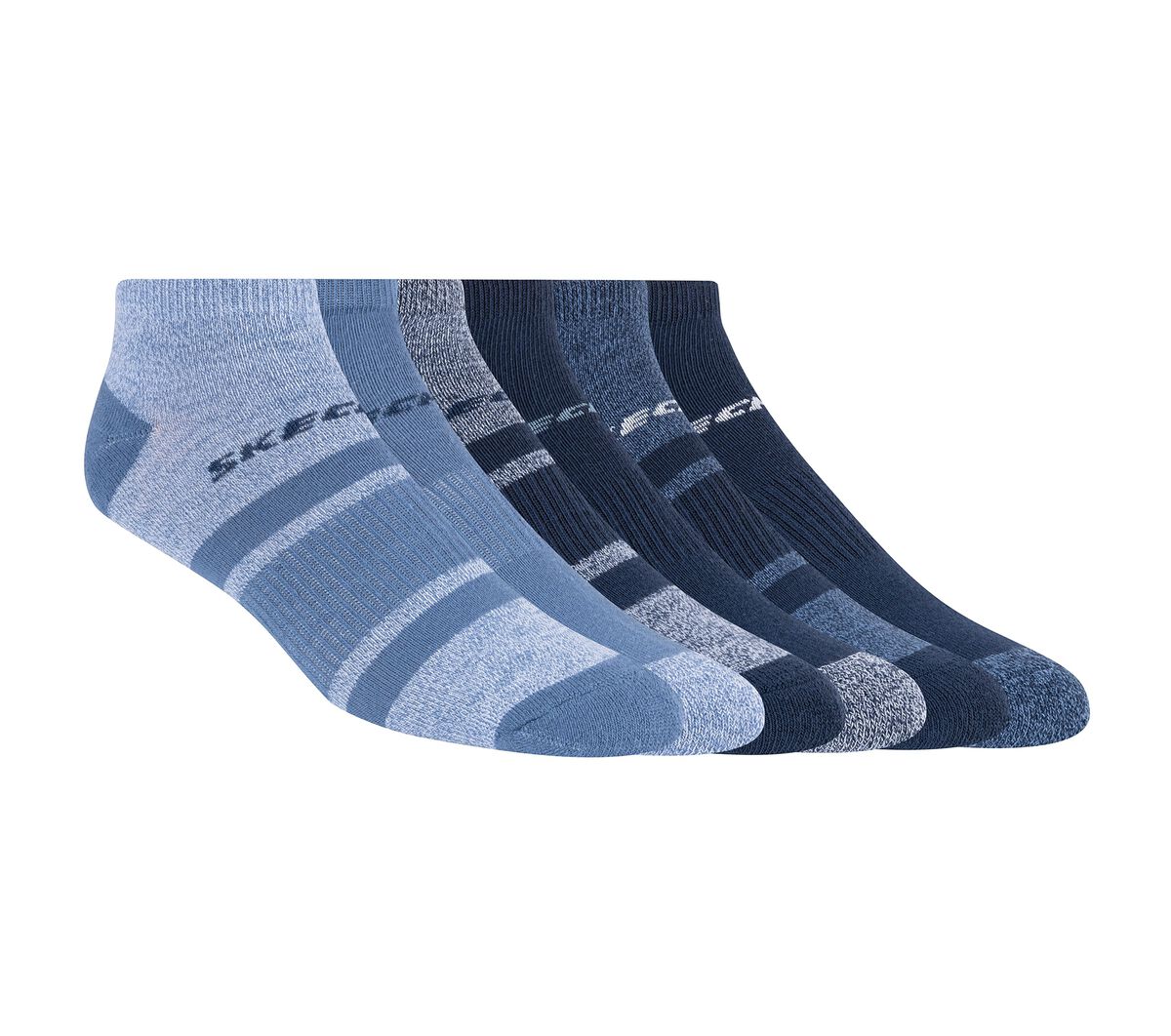 Pack Supersoft 6 SKECHERS Socks Cut Low | Stripe