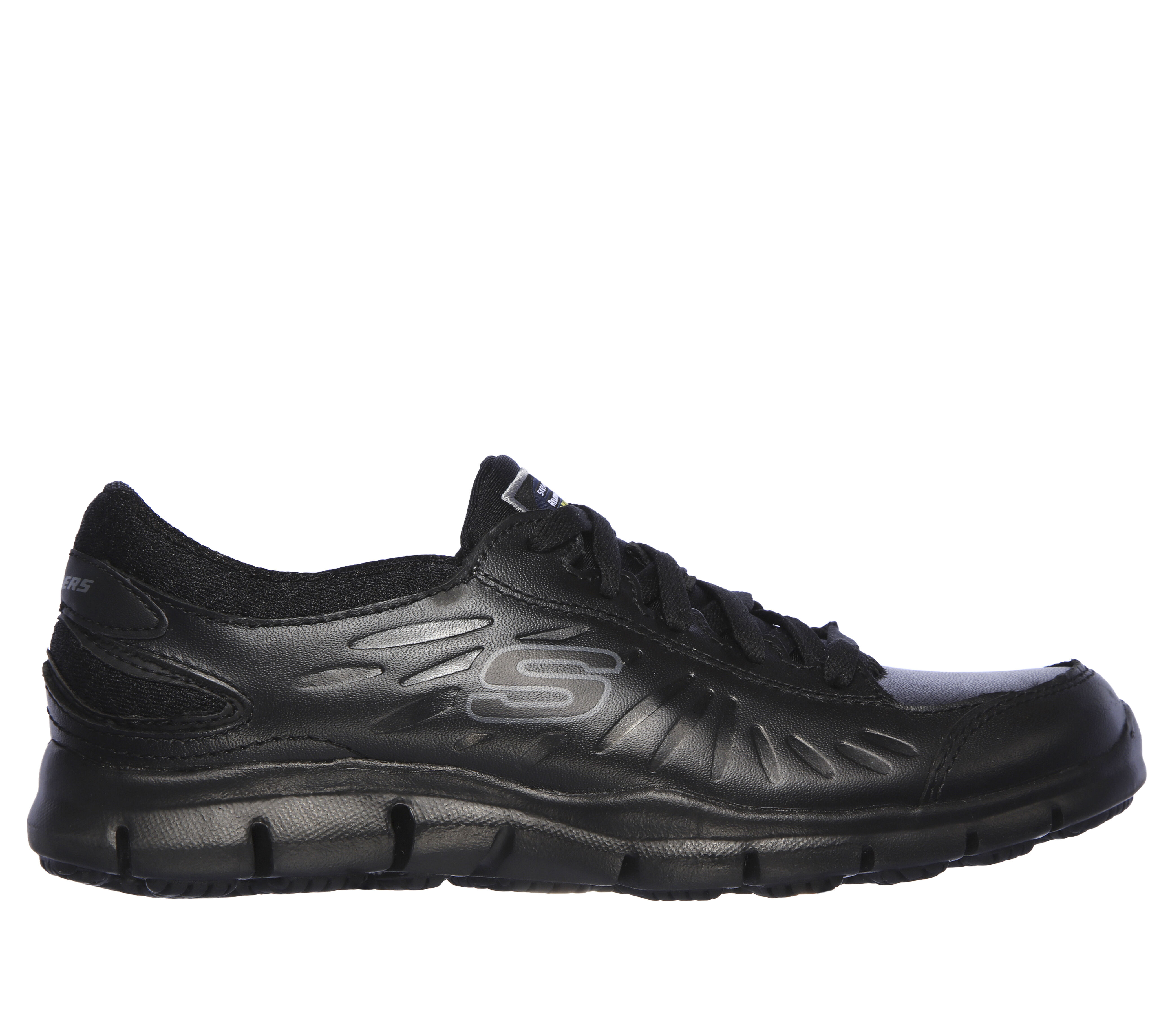 skechers slip resistant memory foam shoes