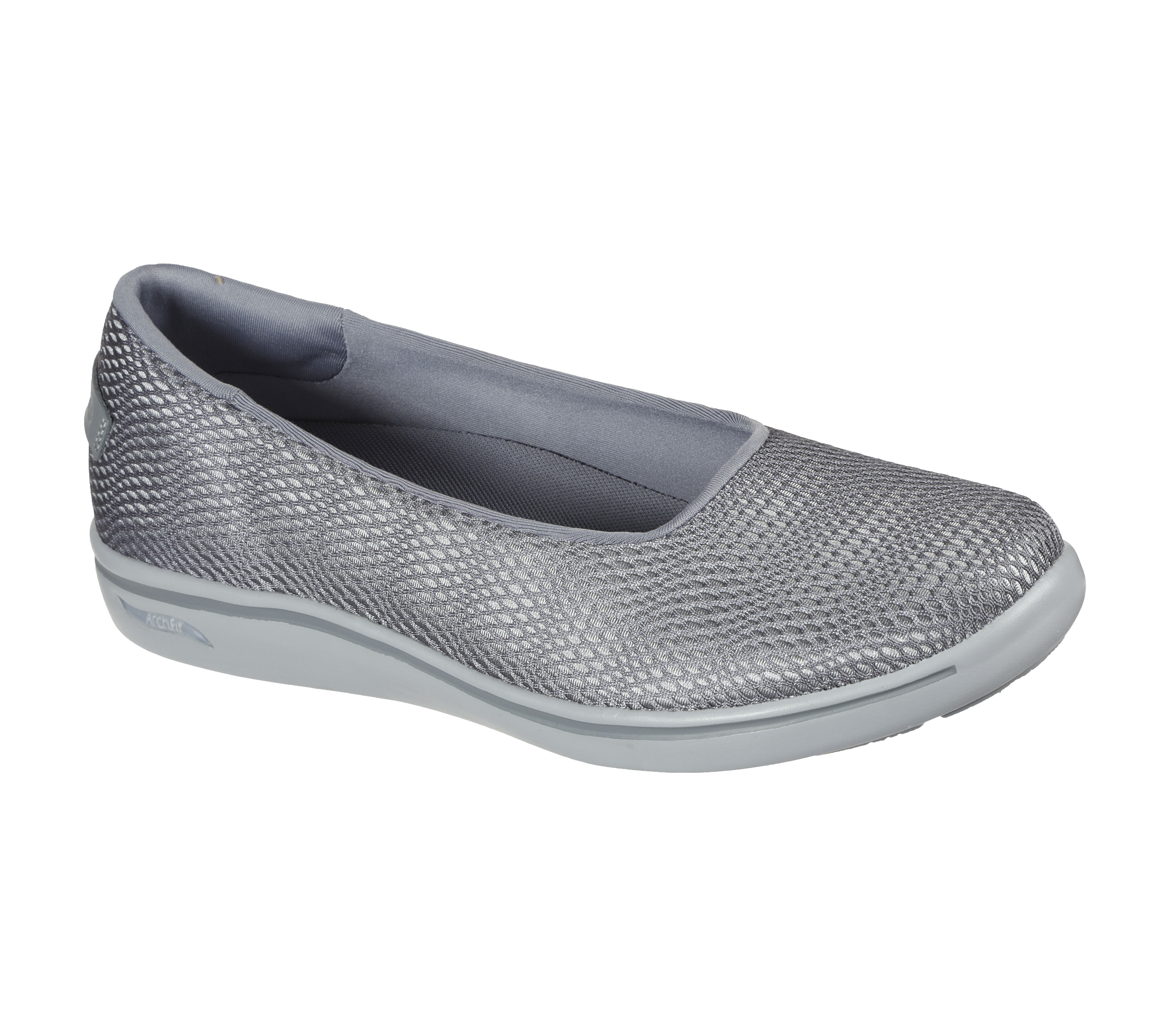 skechers knit flats