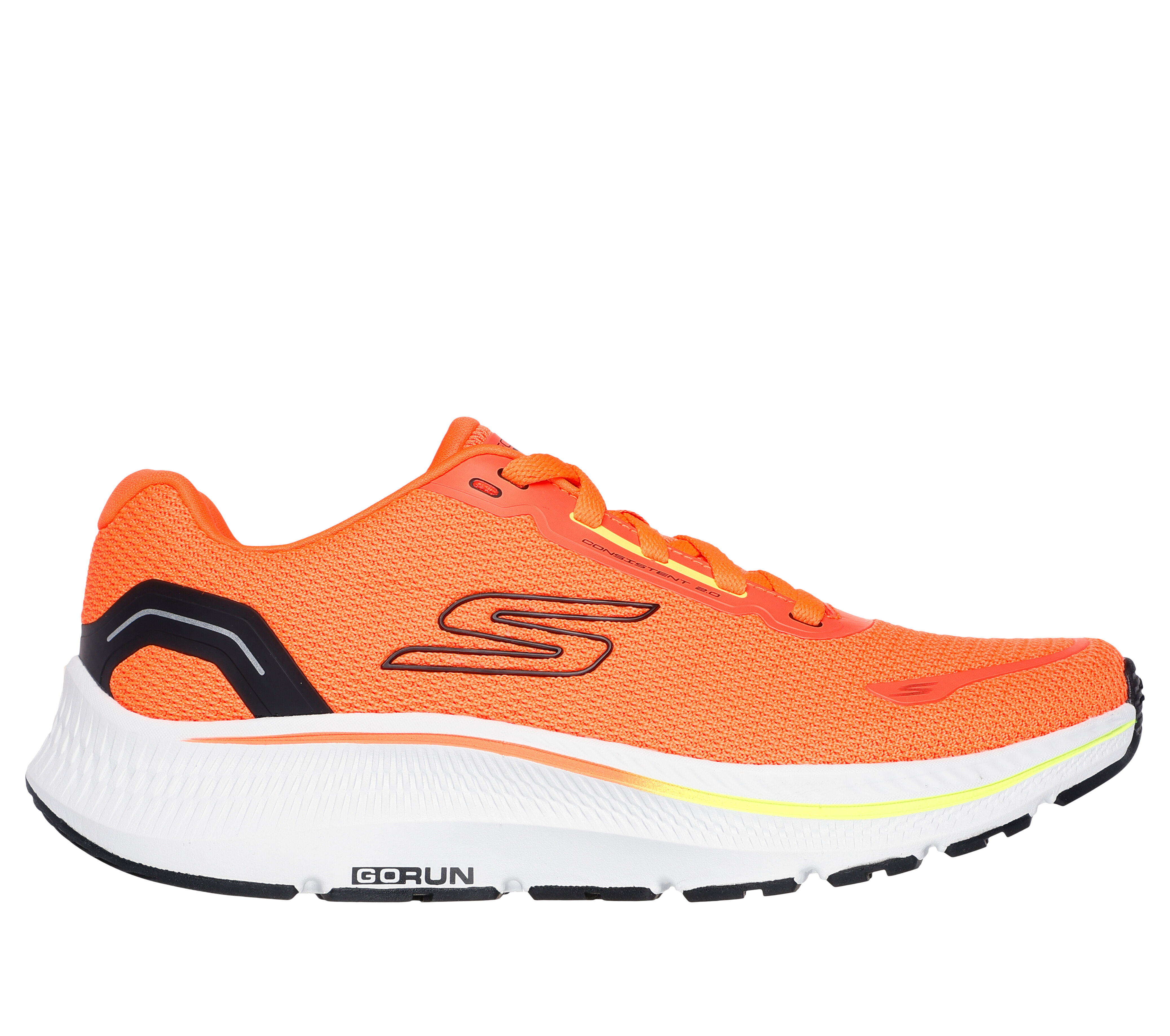 Skechers running orange top