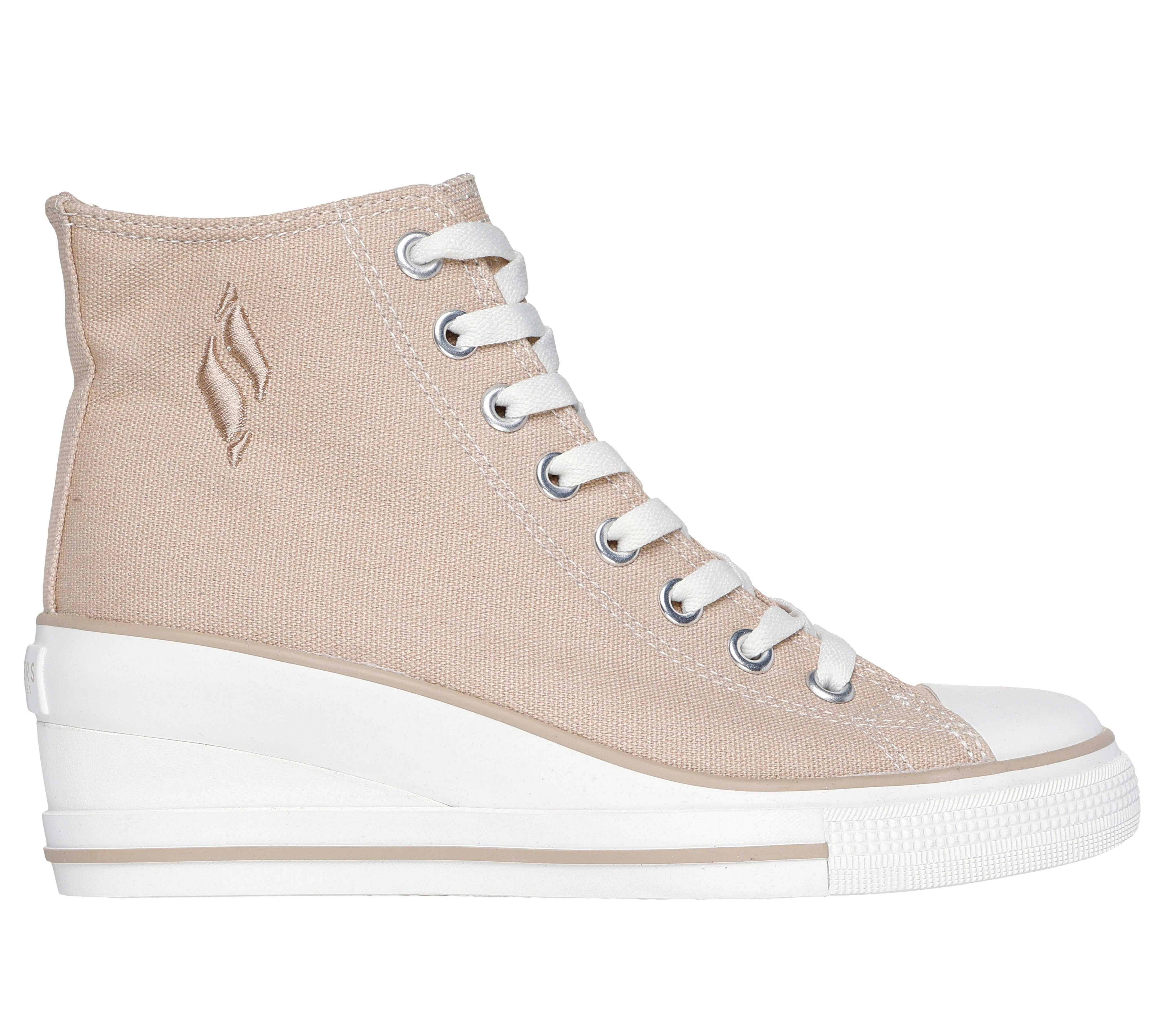 Skechers high top wedge sneakers online