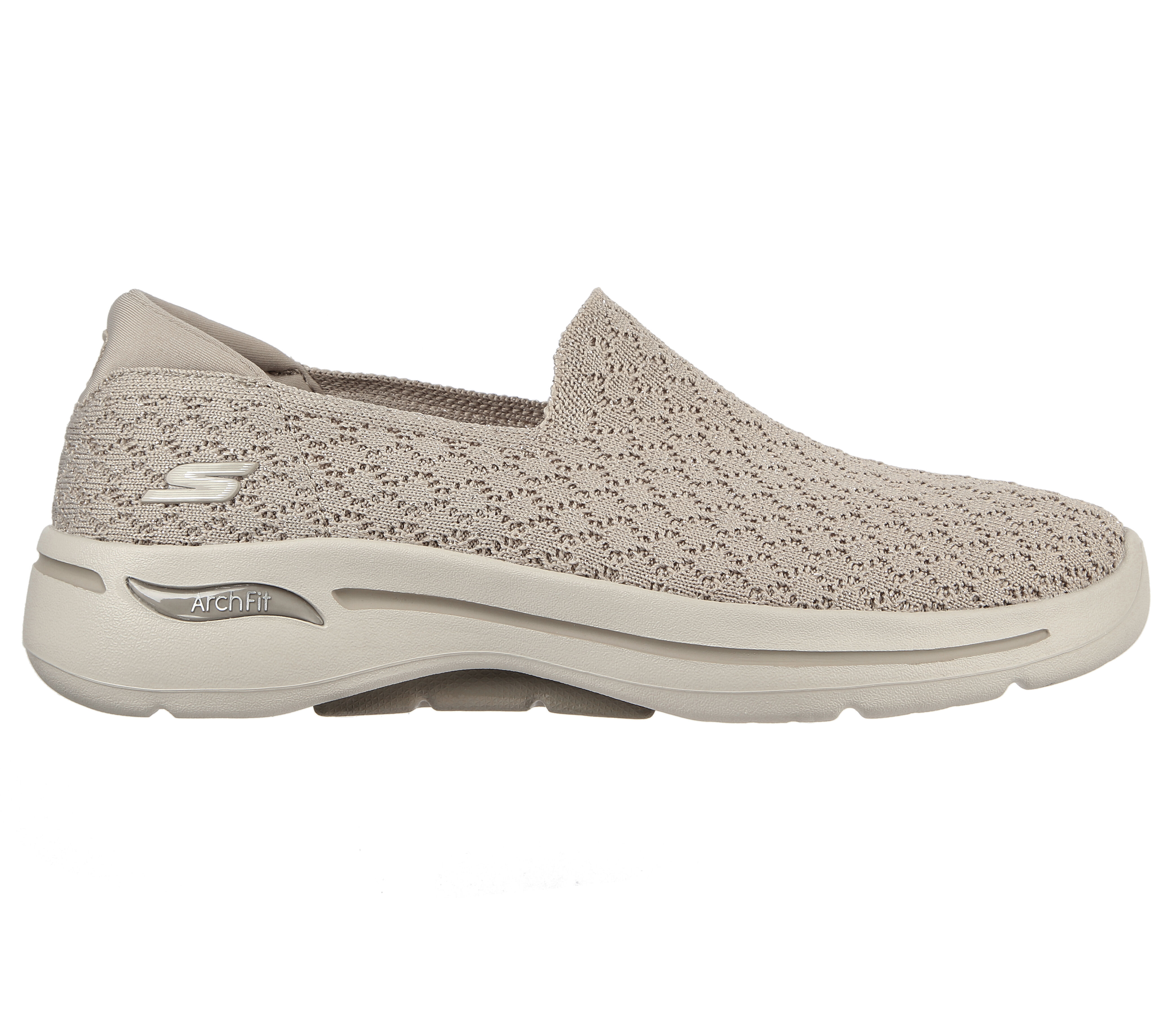 skechers go walk taupe