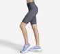 Skechers Apparel GOWALK HW 10 Inch Bike Short, GRAY, large image number 2