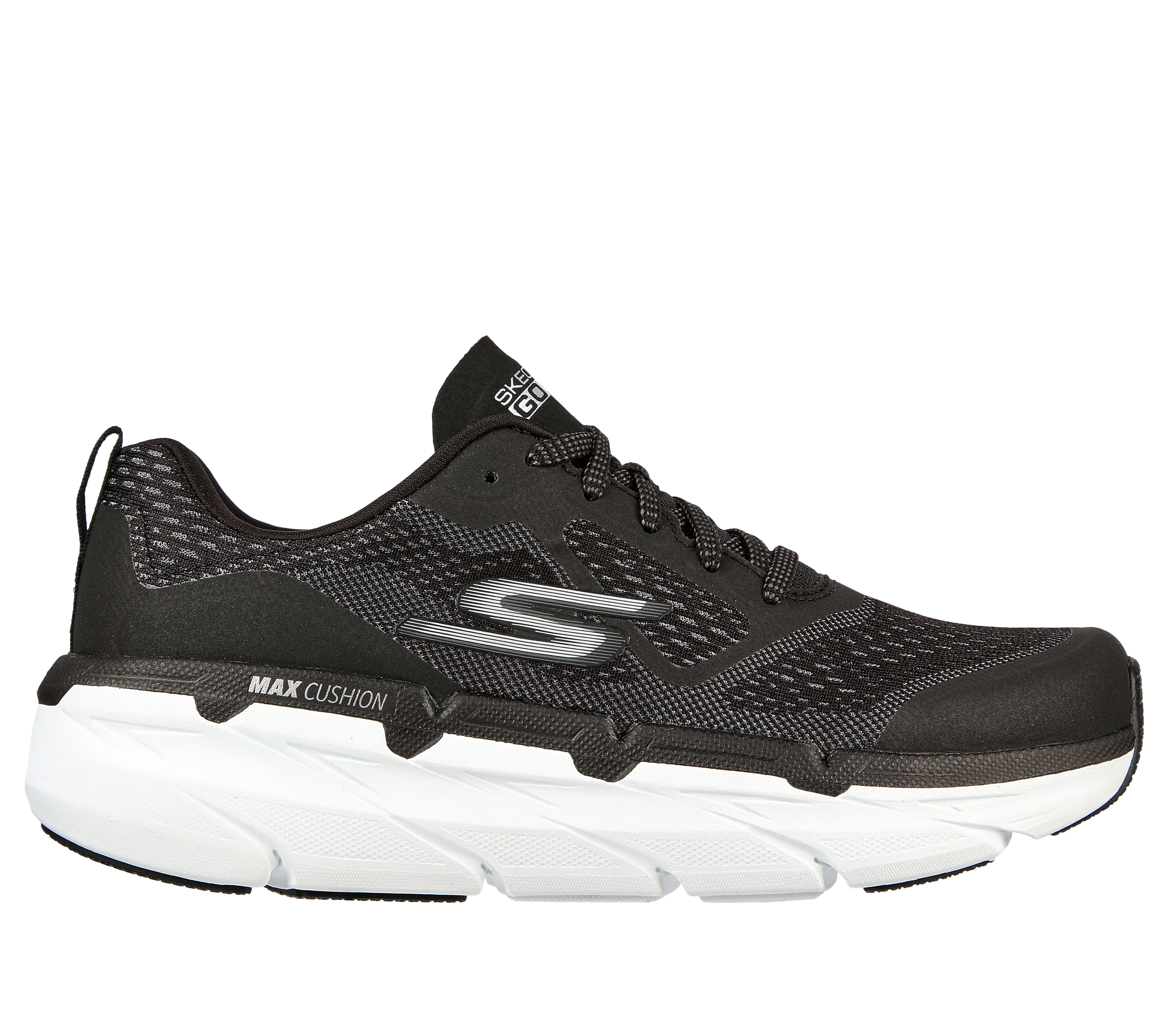 skechers shoes black and white