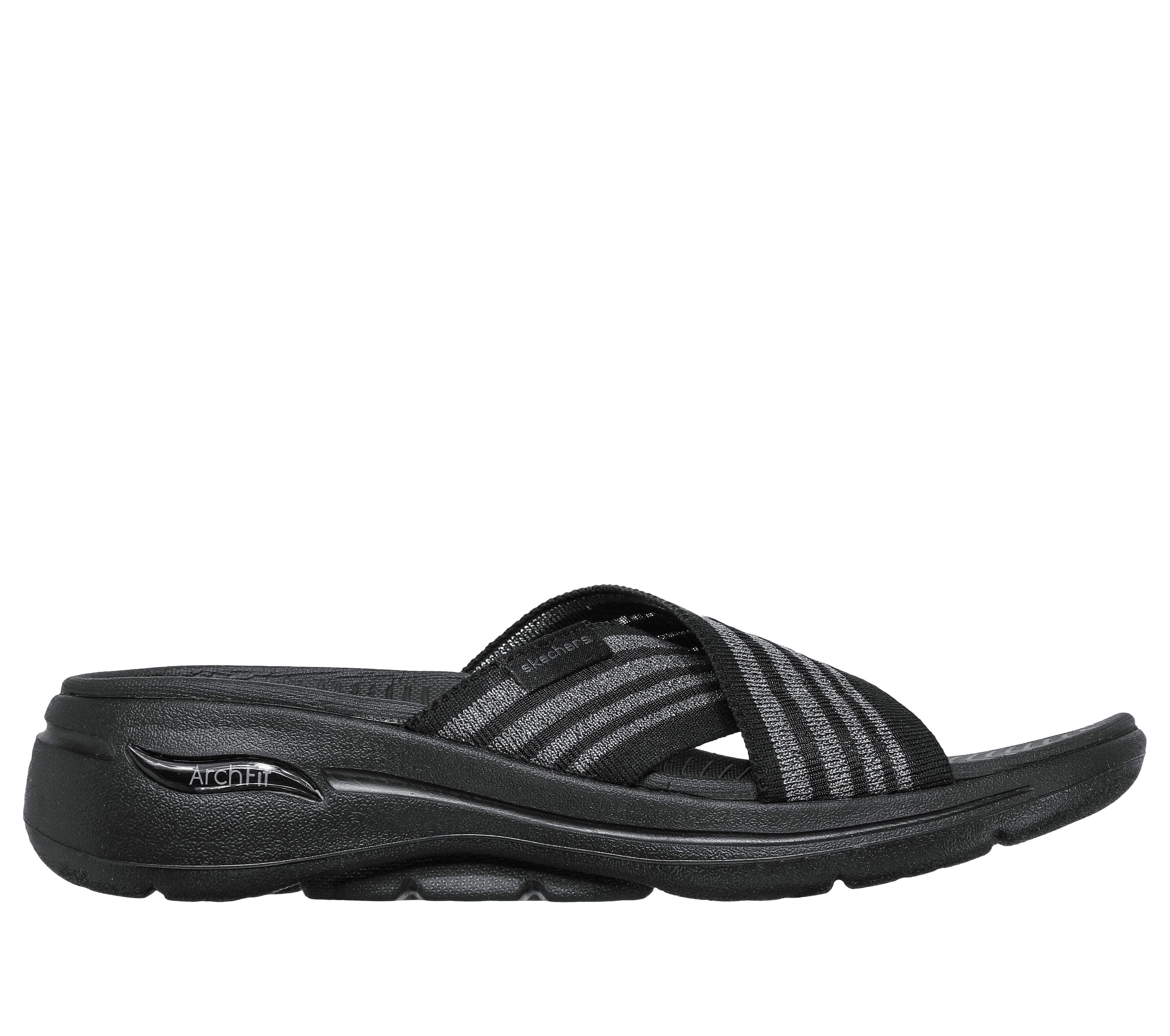 Skechers sparkle slides 2025