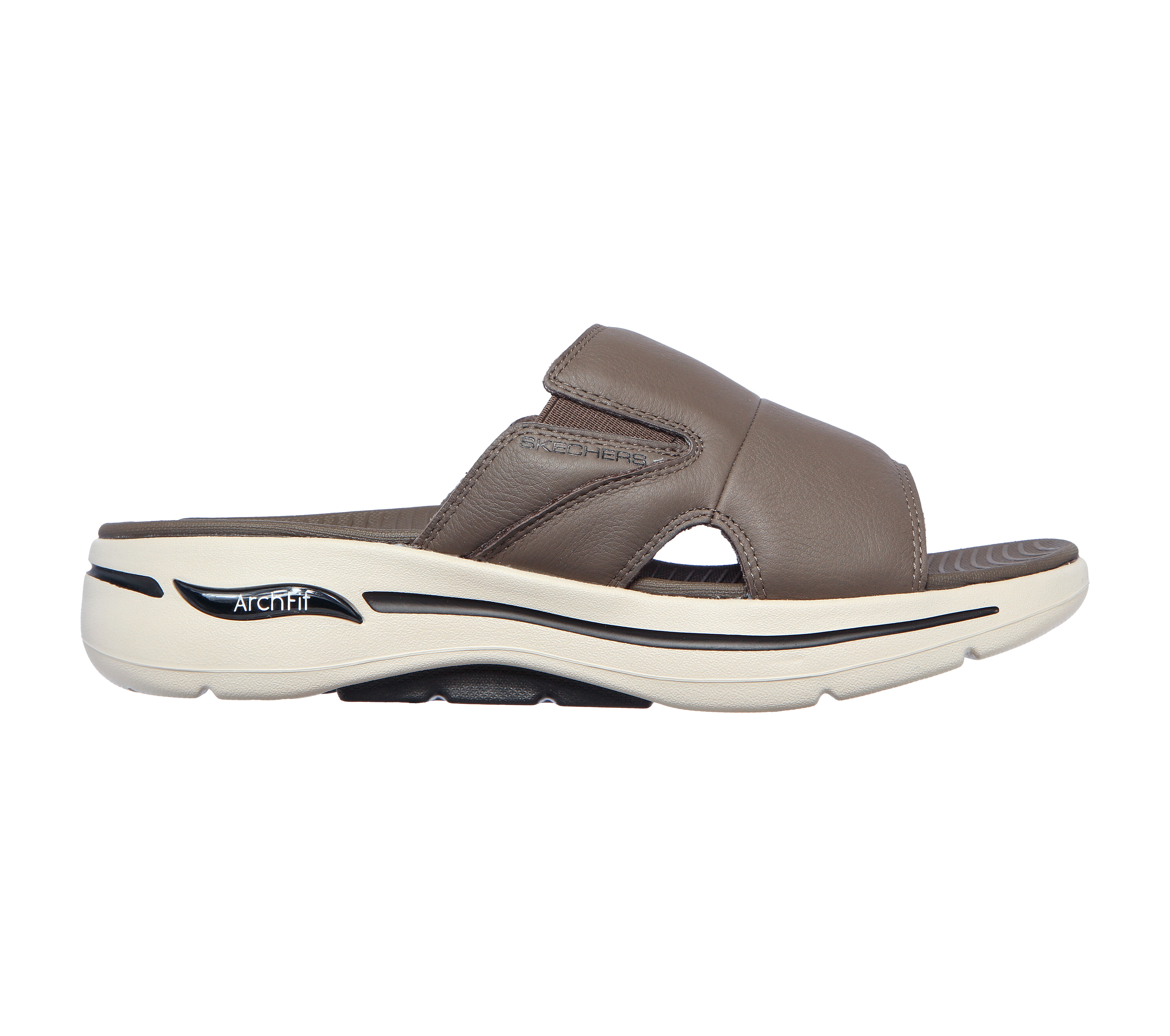 skechers memory foam sandals mens