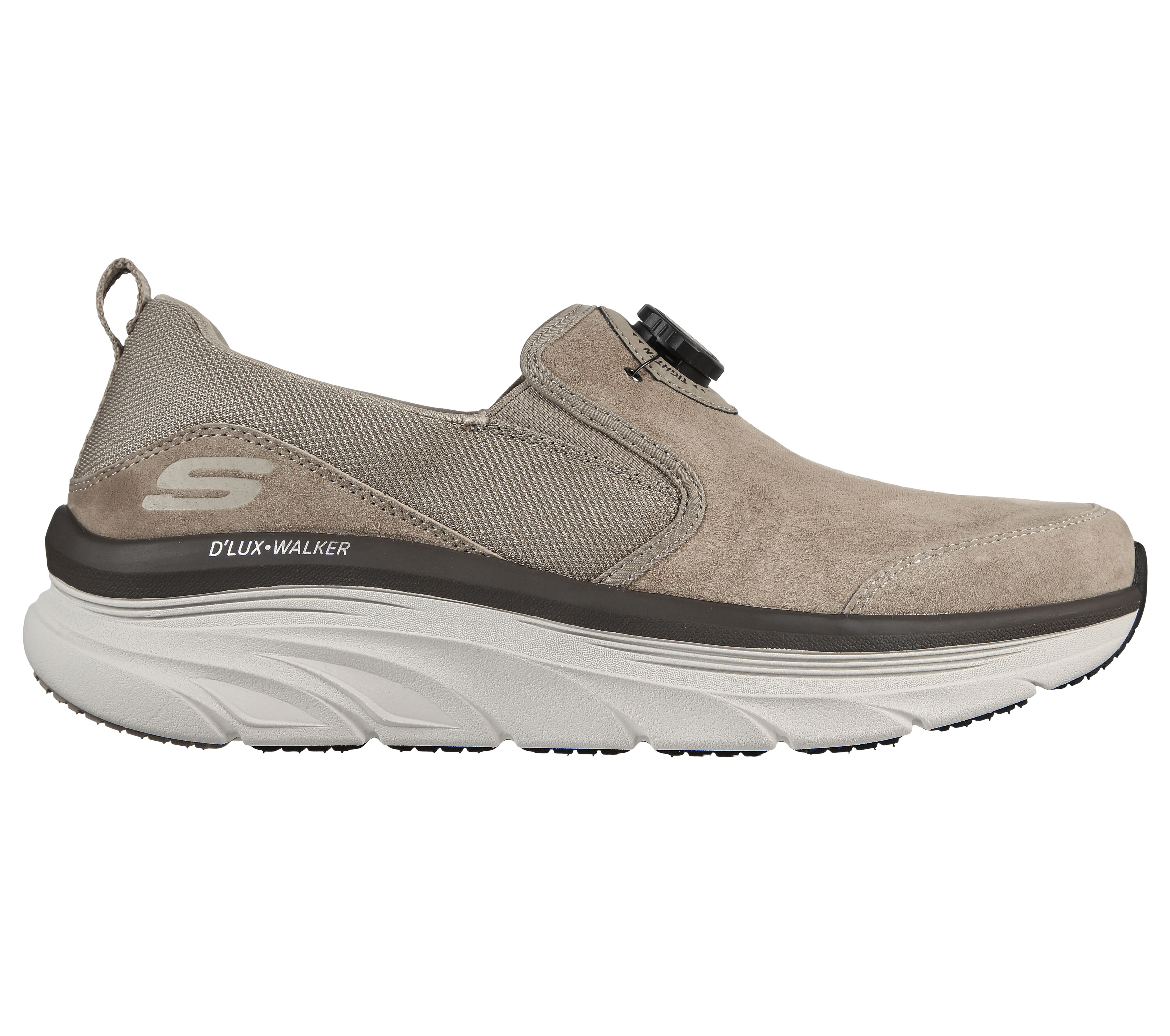 skechers black leather shoes