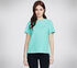 JGoldcrown: Goldcrown Graphic Tee, AQUA / LIME, swatch