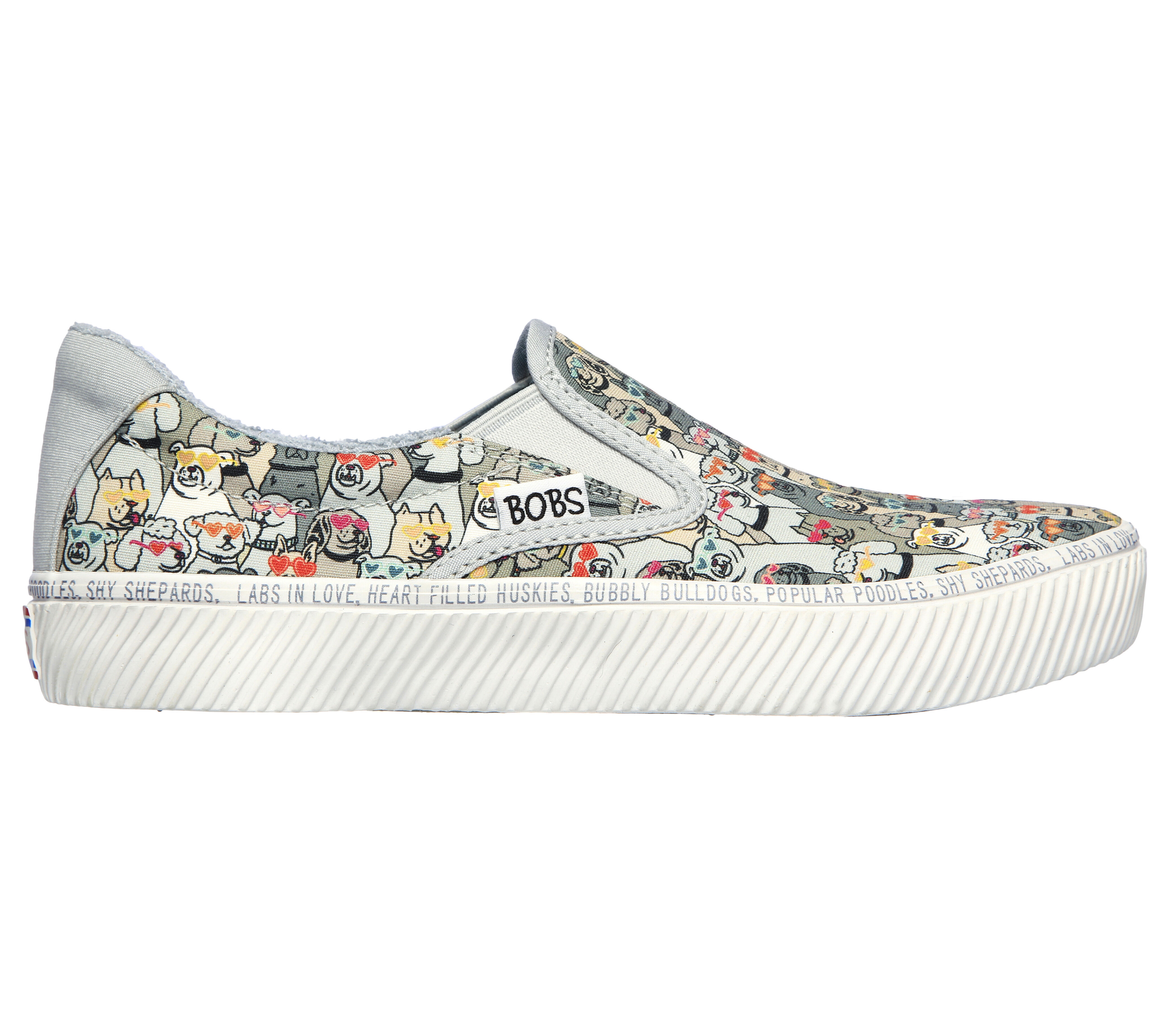 sneakers with hearts and eyes