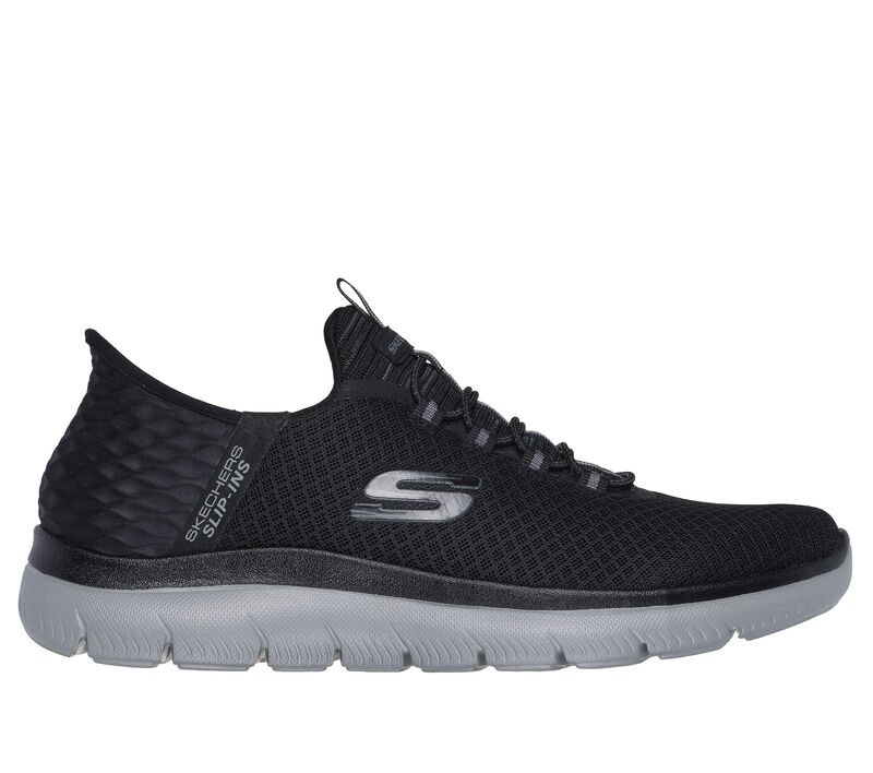 Skechers Slip-ins: Summits - High Range, BLACK / CHARCOAL, largeimage number 0