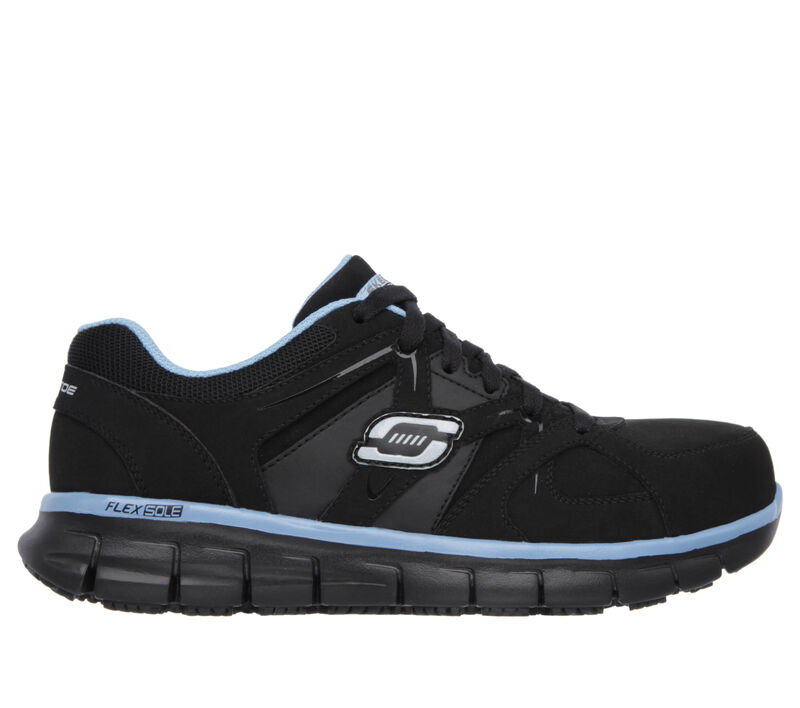 Work: Synergy - Sandlot Alloy Toe, BLACK / BLUE, largeimage number 0