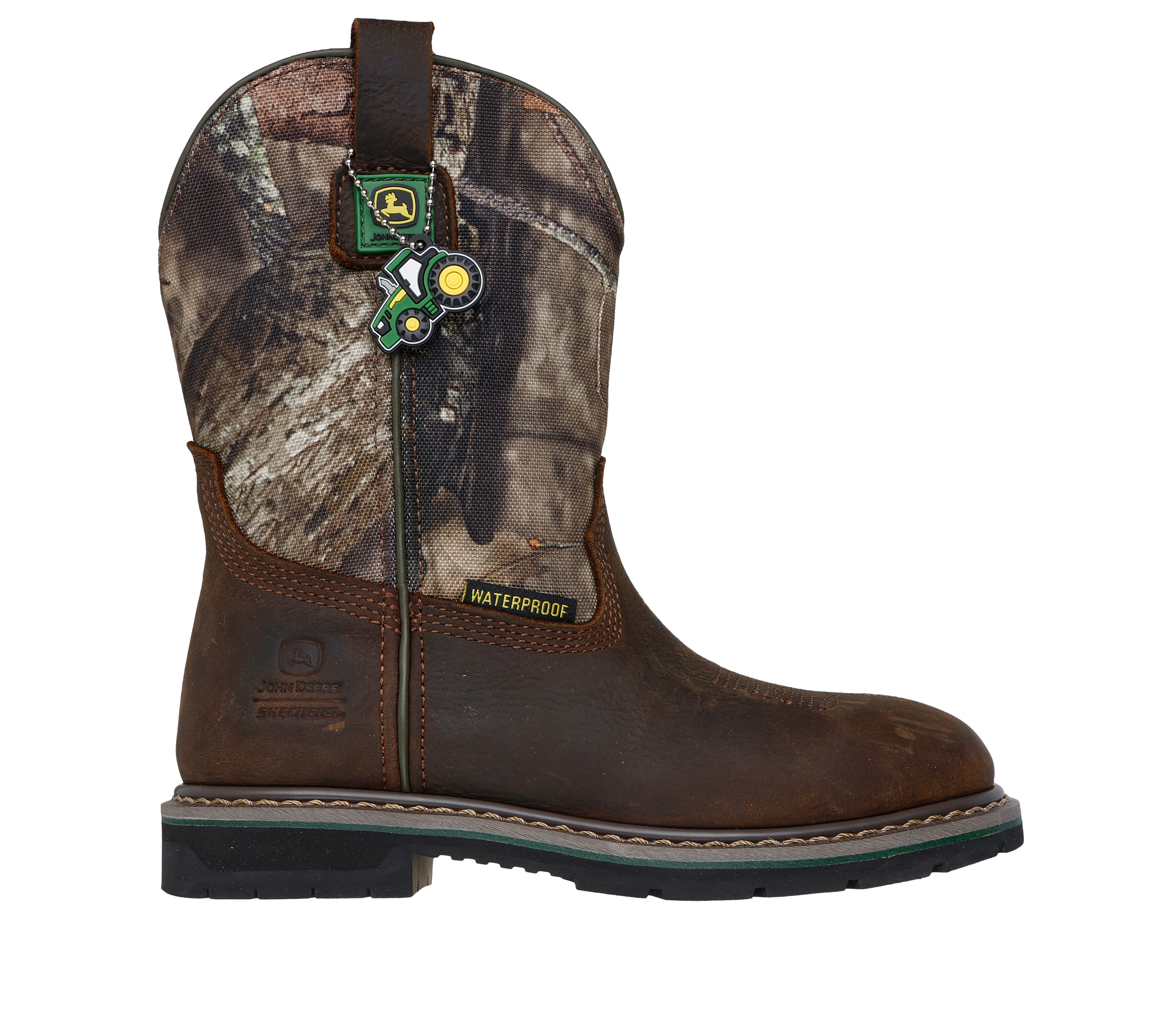 John deere slip on boots best sale