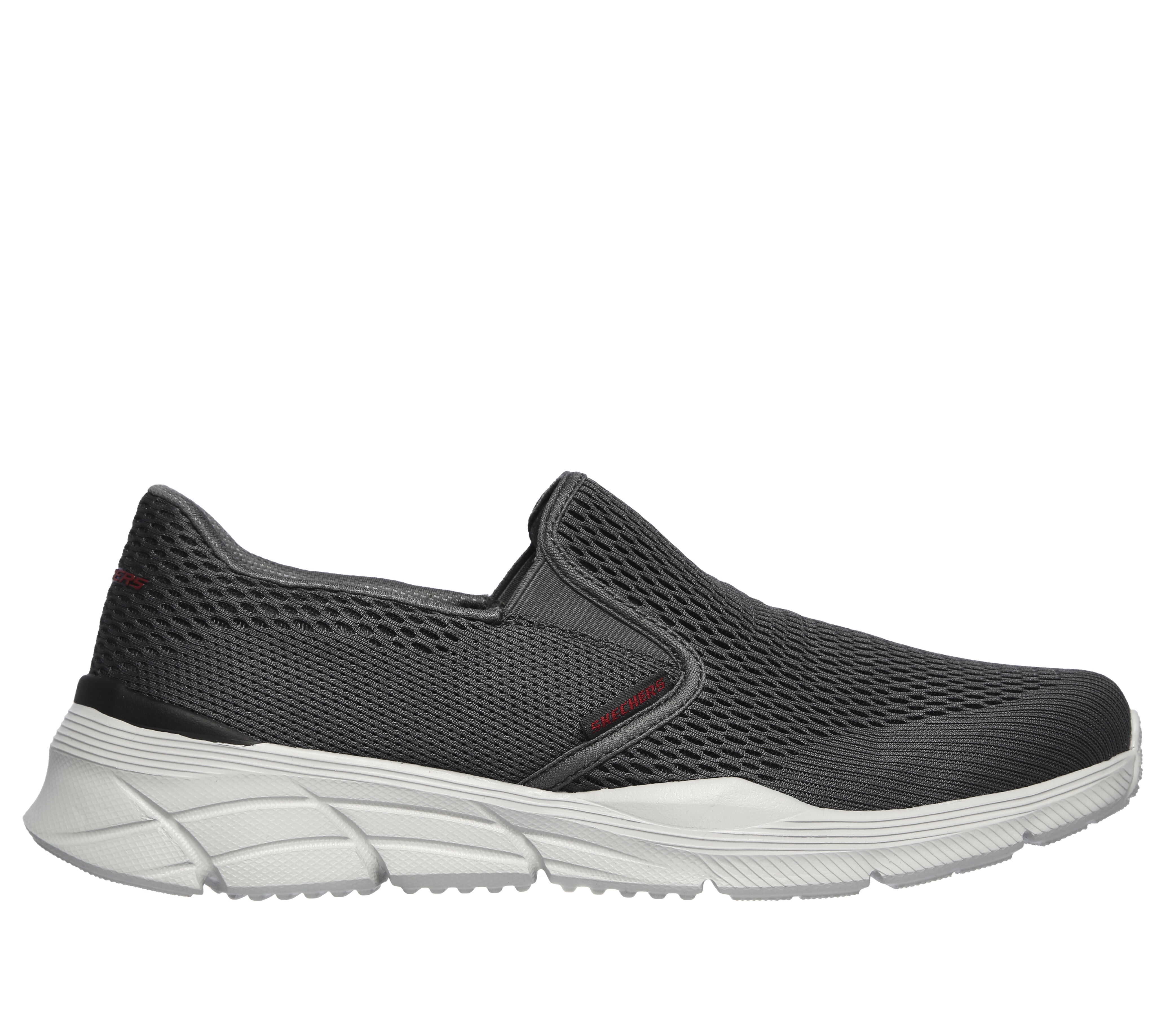mens skechers slip on memory foam