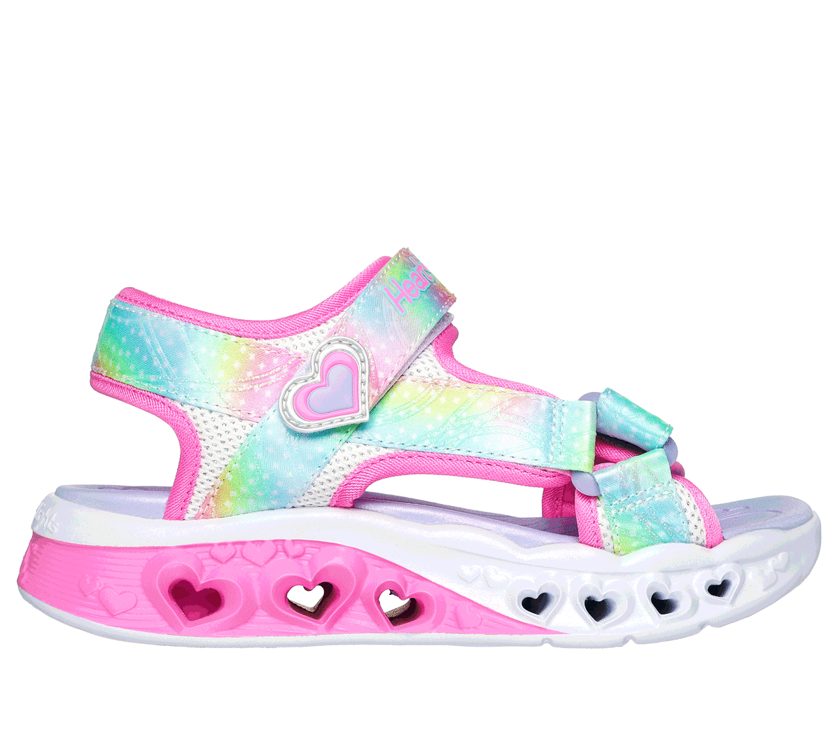 Sparkly skechers sandals top