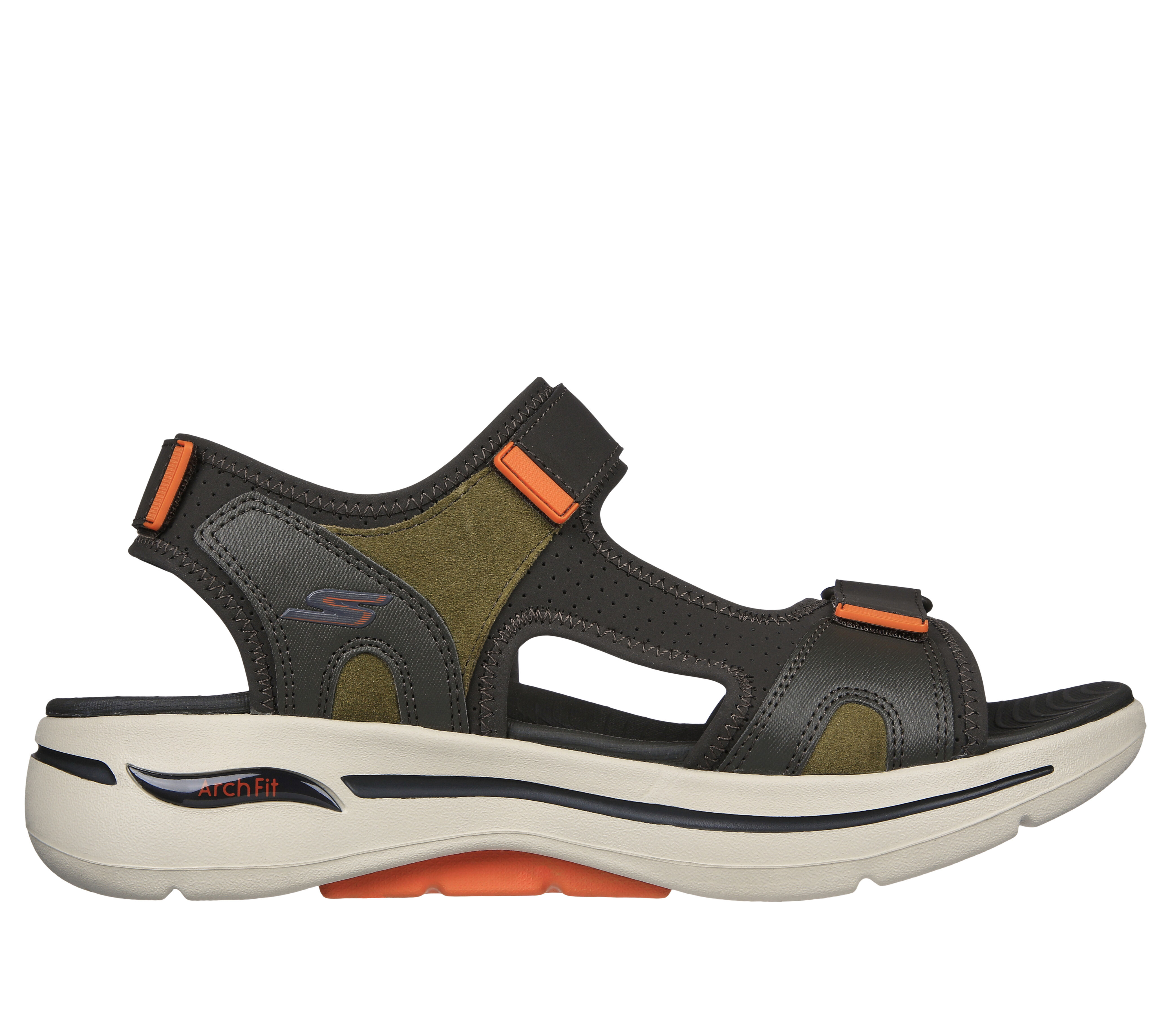 Sandale skechers homme shop orange