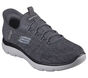 Skechers Slip-ins: Summits - Key Pace, CHARCOAL/BLACK, large image number 4
