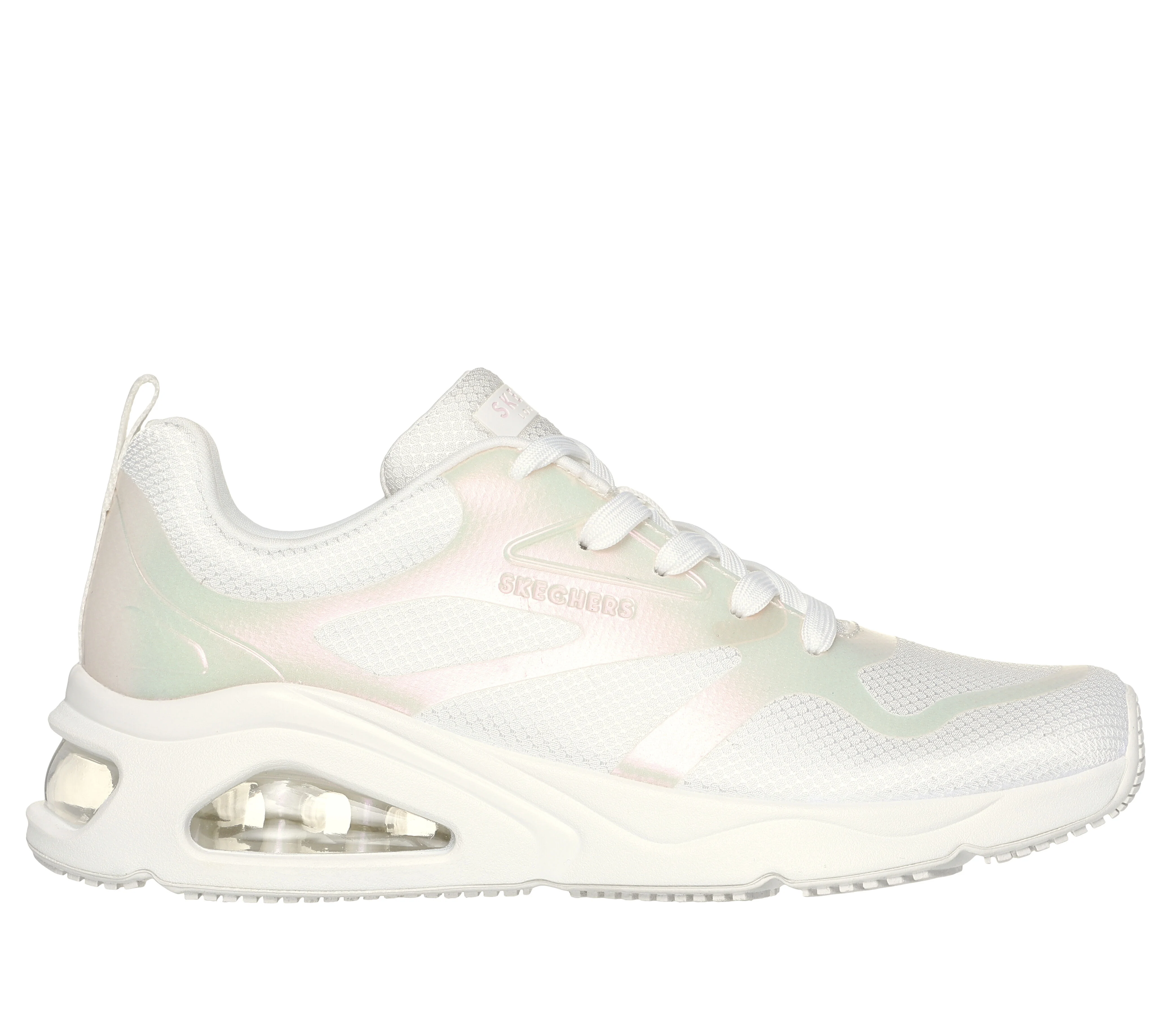 Skechers metallic shoes top