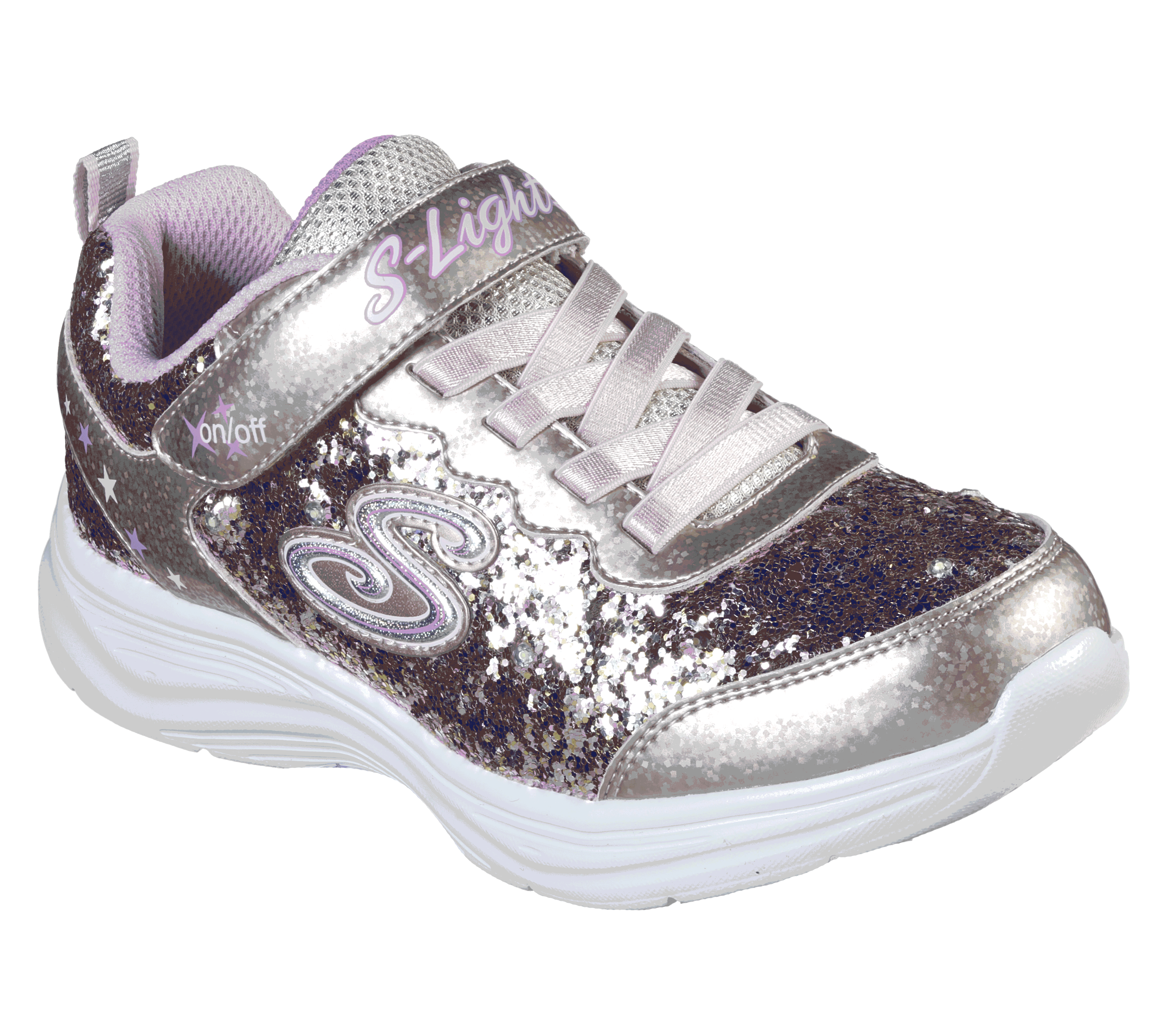 white skechers light up shoes