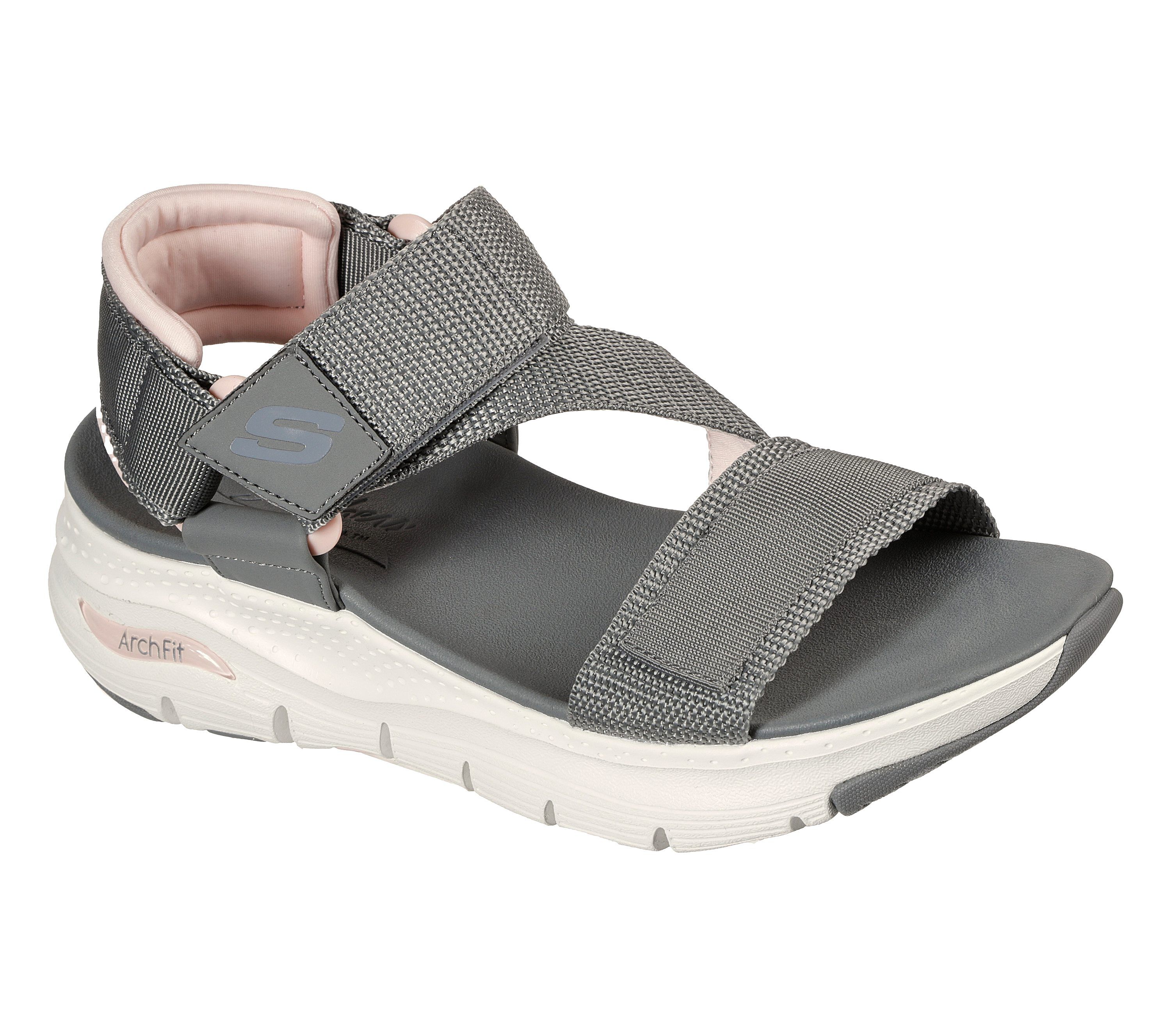 skechers women's sandals with arch support