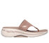 GO WALK Arch Fit Sandal - Glam City, TAUPE, swatch