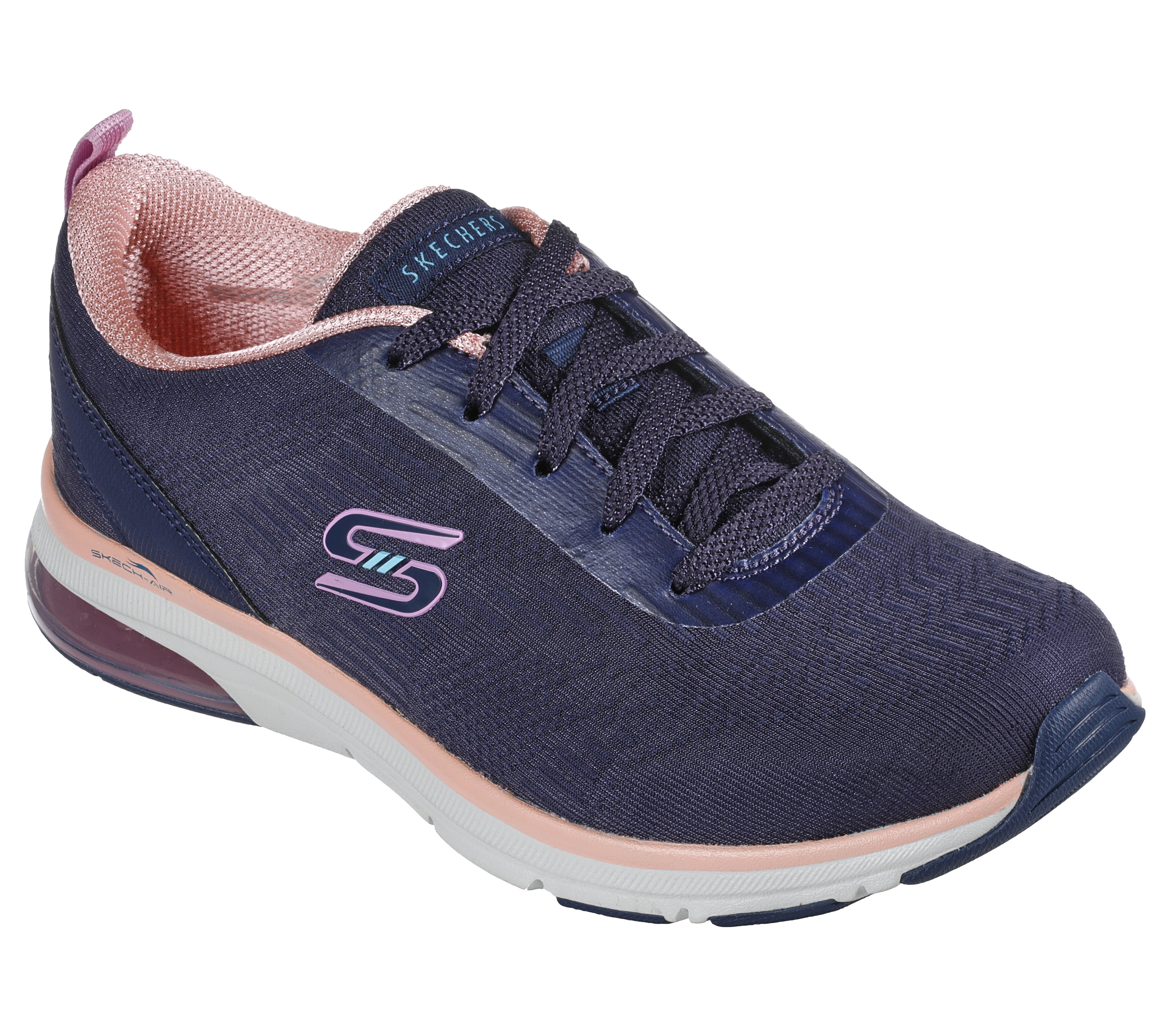 Relaxed fit air cooled skechers clearance
