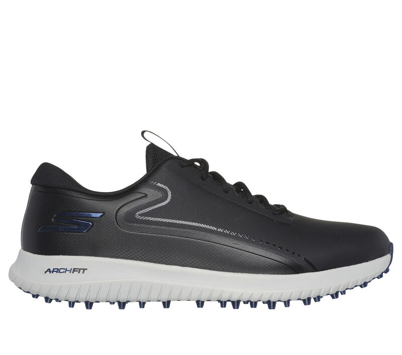 Skechers mens black golf shoes Clearance