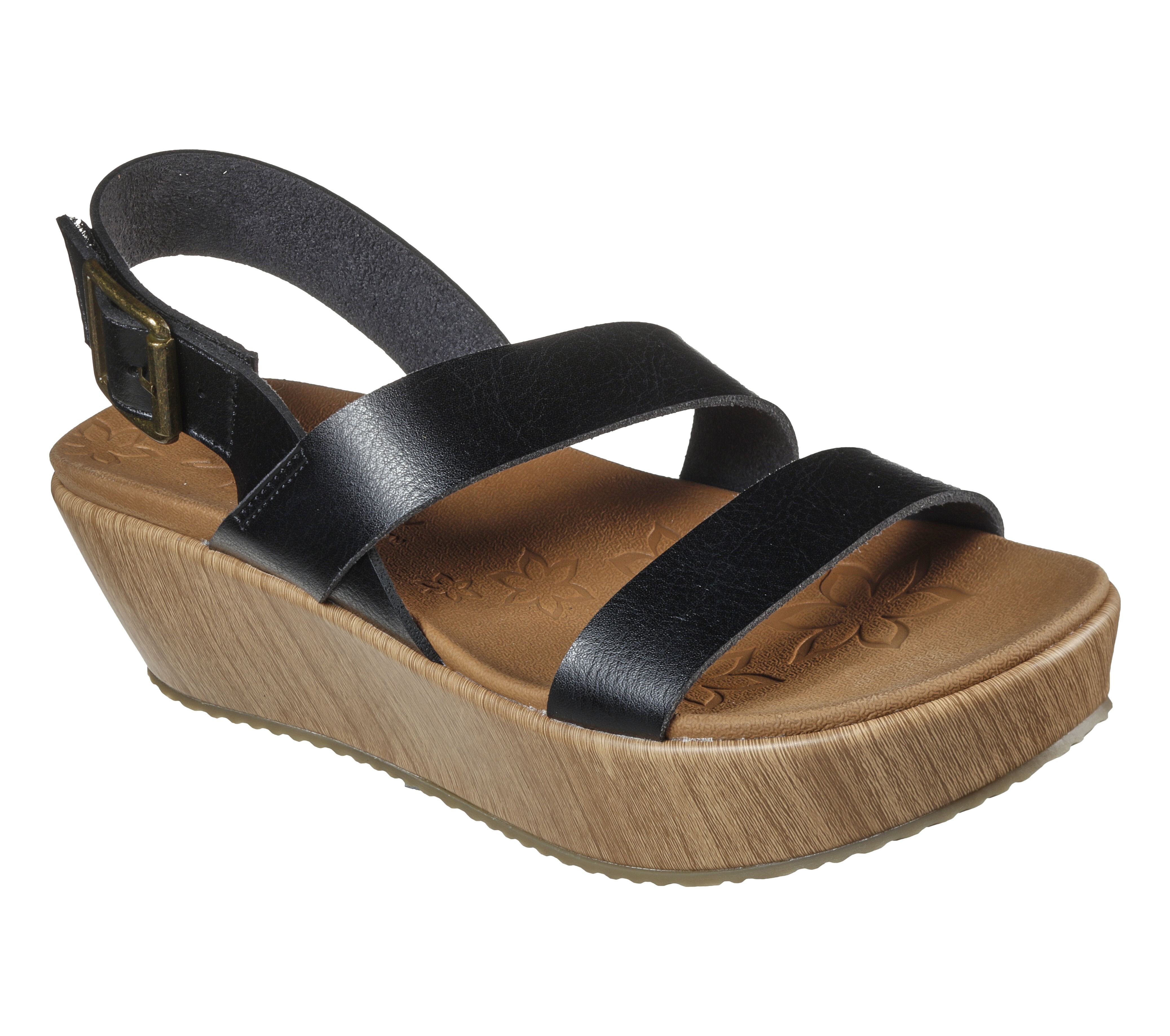 skechers wedges memory foam