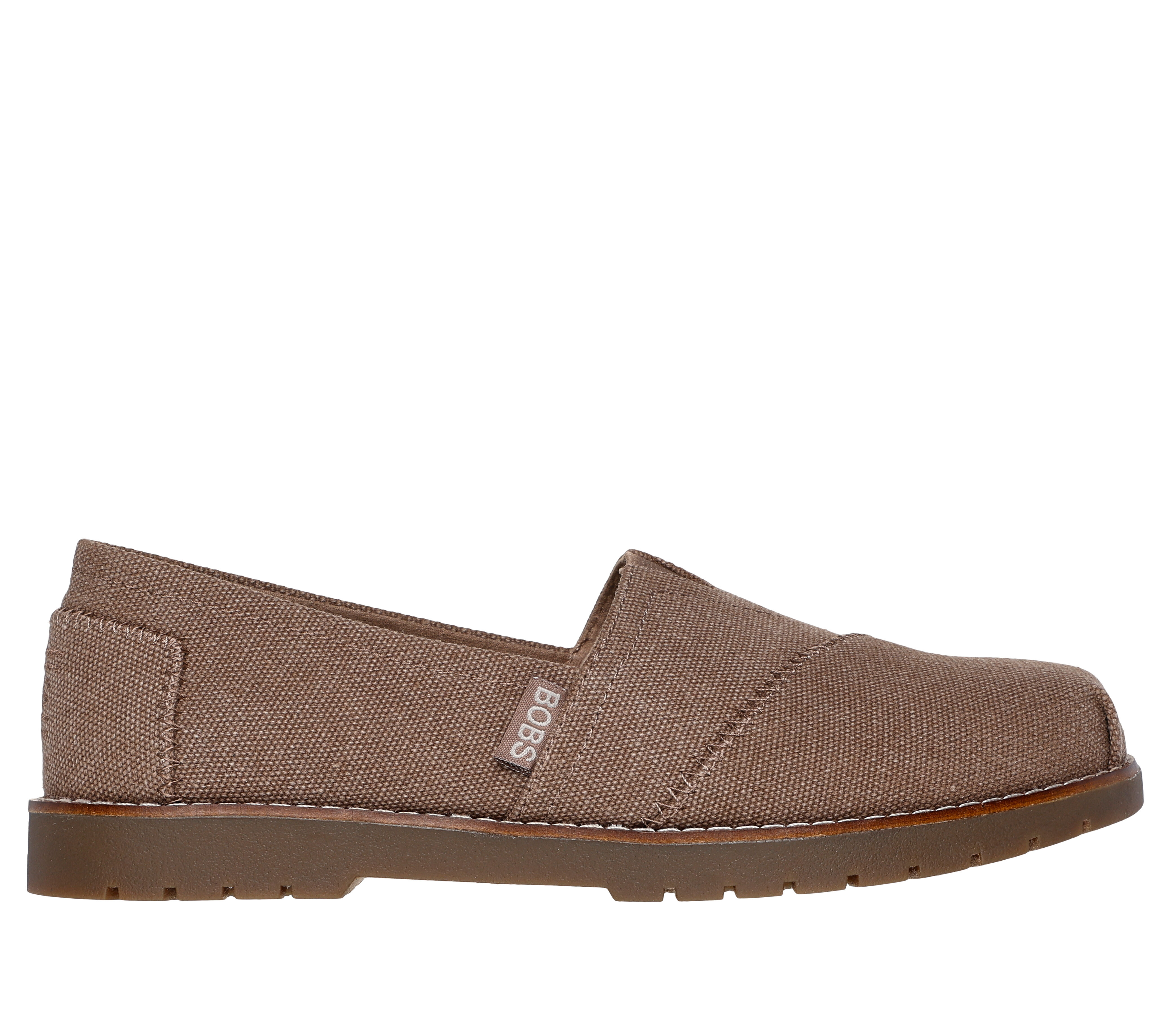 Skechers bobs wedge canvas shoe hot sale