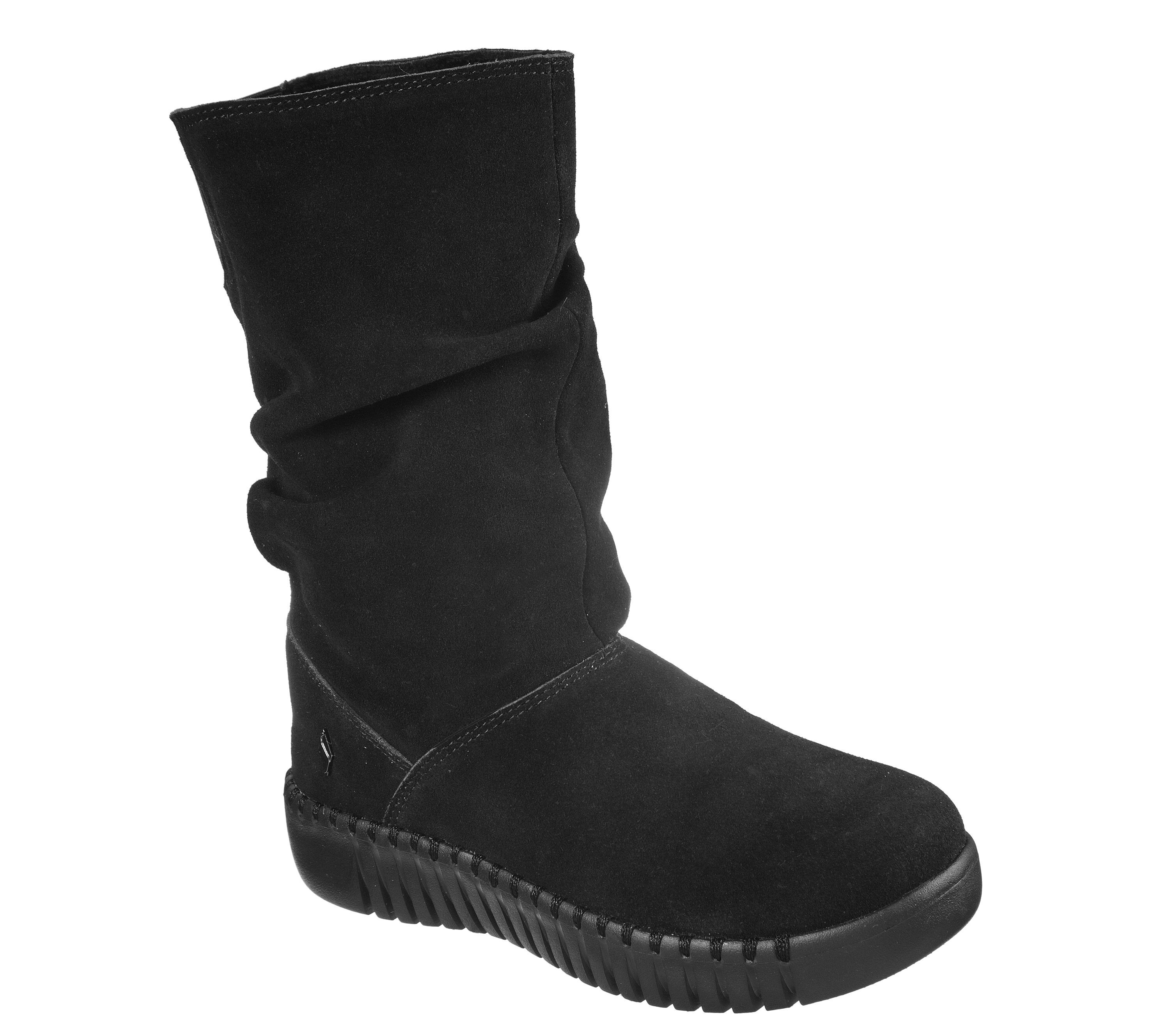 skechers ladies leather boots