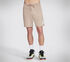 Skechers Basketball: Performance Fleece Short, NATURAL / BROWN, swatch