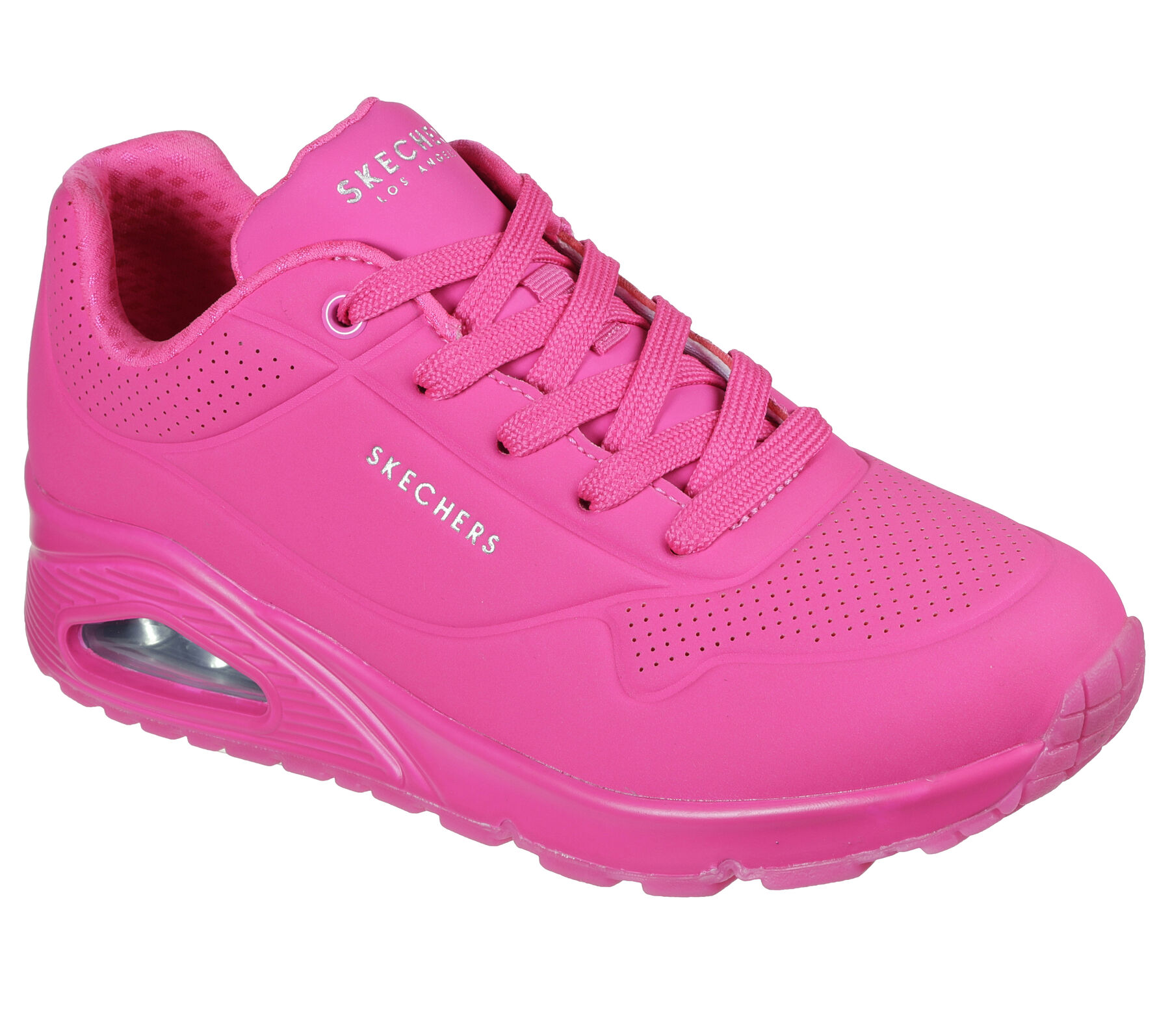 pink uno skechers
