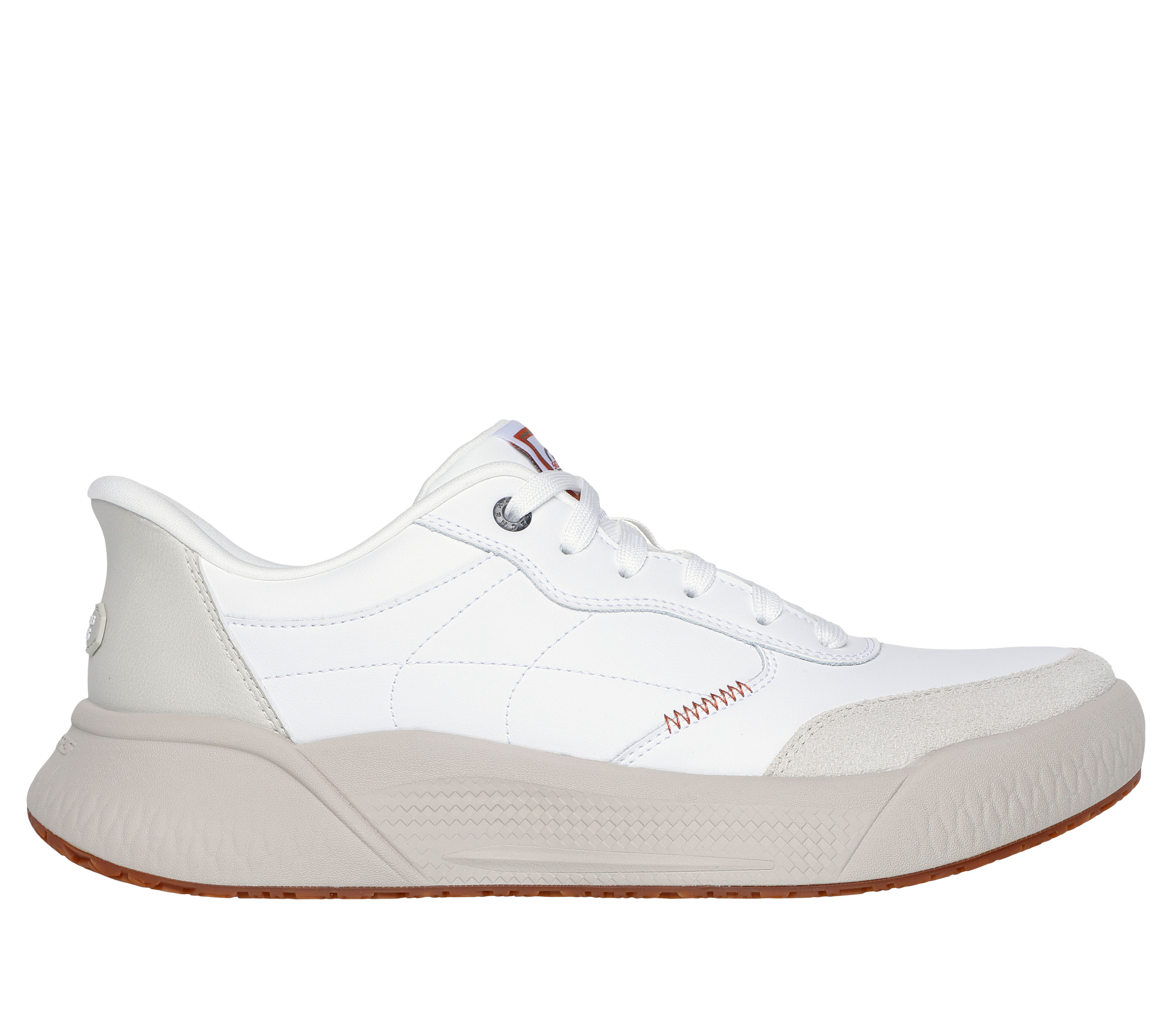 Skechers relaxed fit white outlet