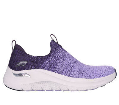 Skechers Purple Go Walk 6 Fabulous View Womens Slip On Shoes Style ID:  124569