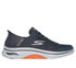Skechers Slip-ins: Arch Fit 2.0 - Simplicity 2, CHARCOAL / ORANGE, swatch