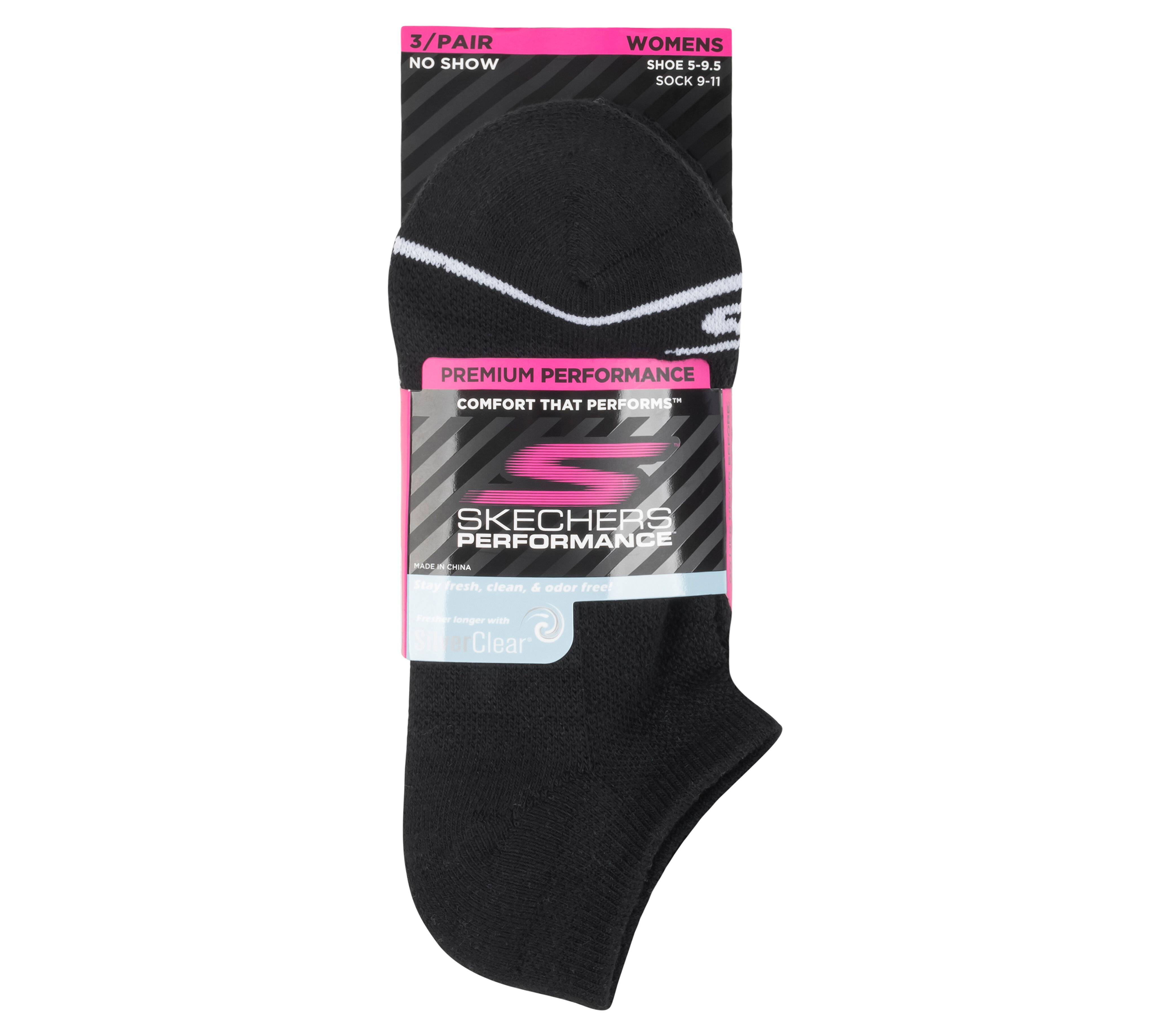 No Show Premium Basic Socks - 3 Pack