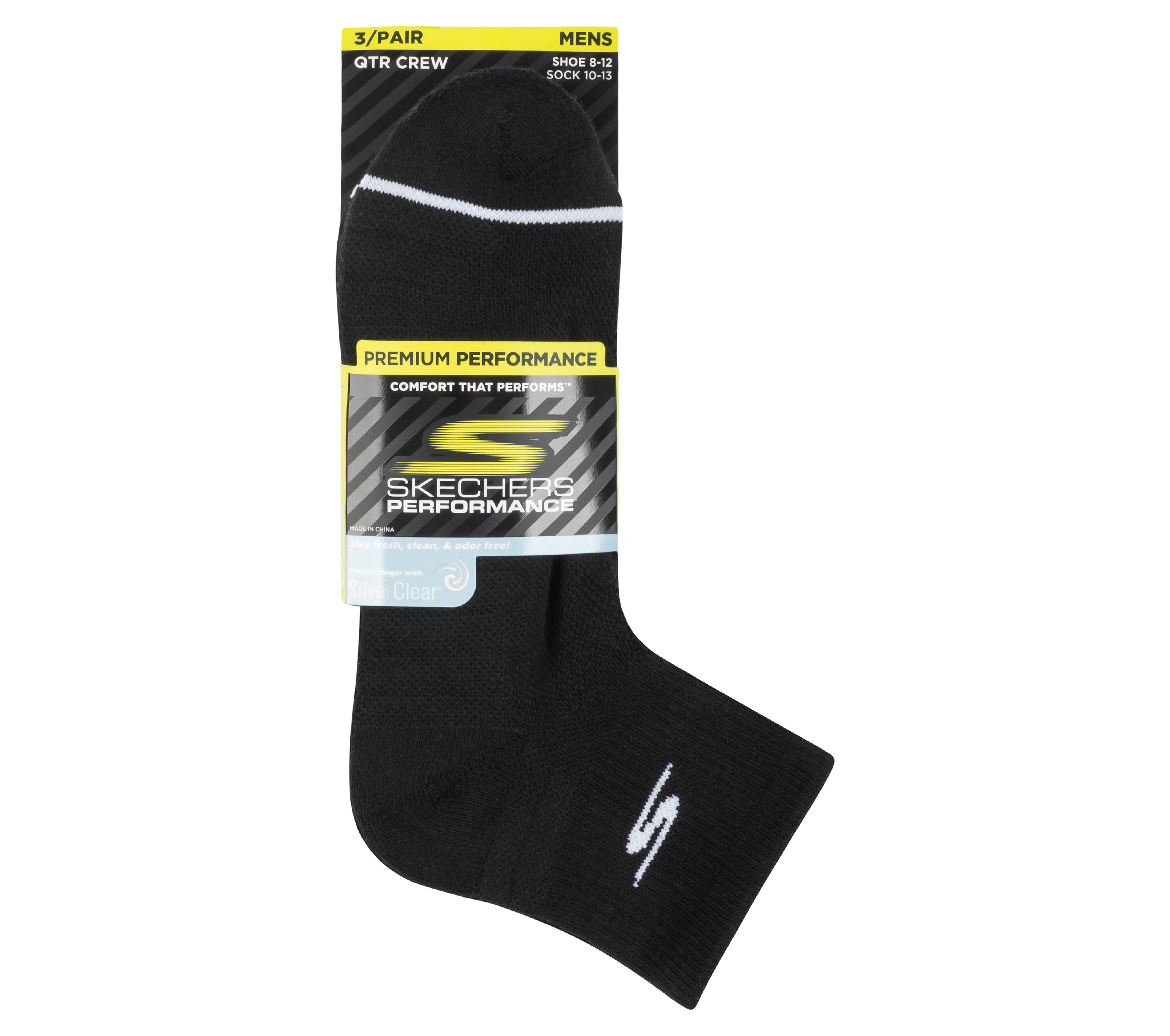 Quarter Premium Basic Socks - 3 Pack