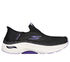 Skechers Slip-ins Max Cushioning AF - Fluidity, BLACK / PURPLE, swatch