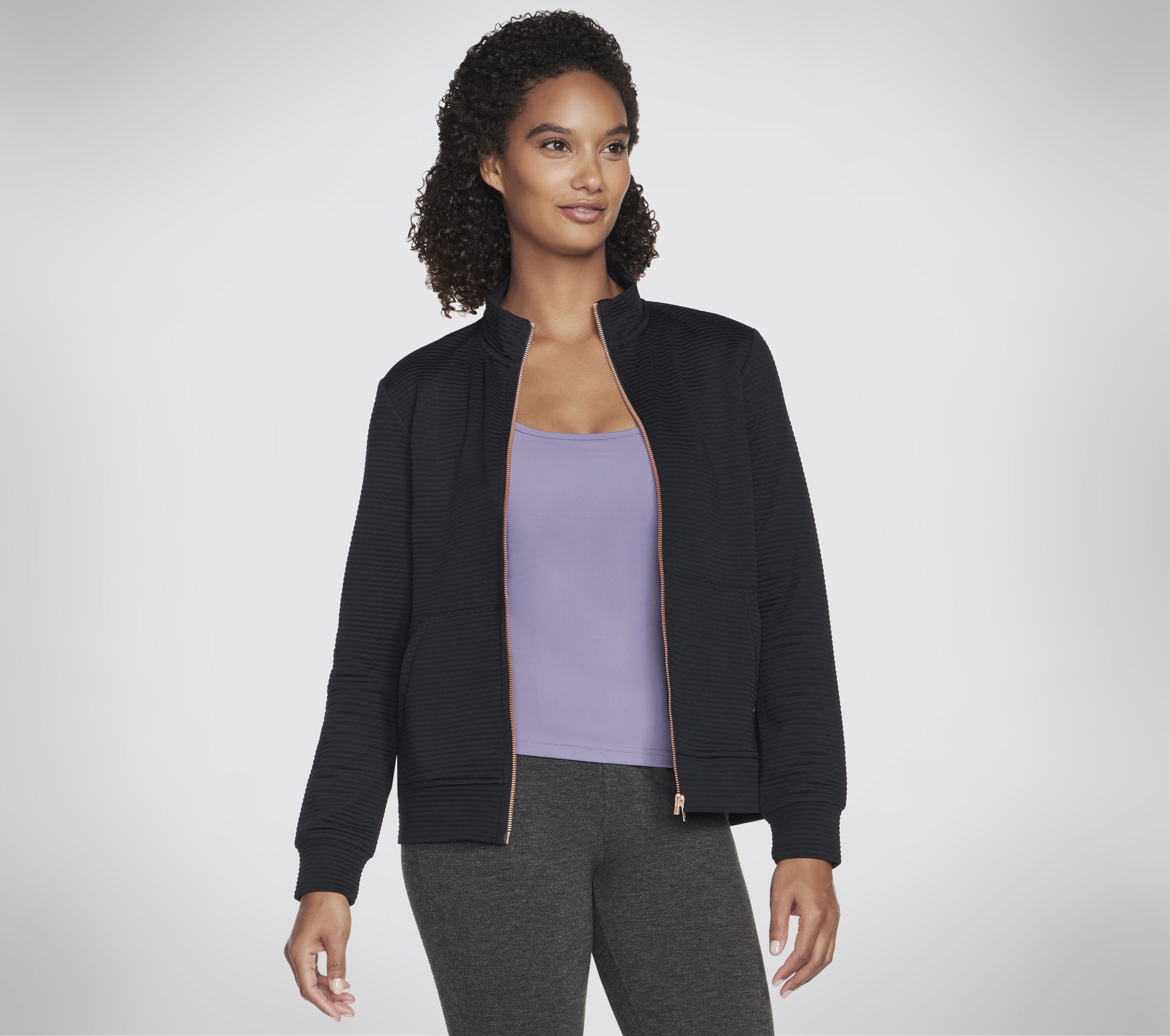 Hoodless best sale zip up