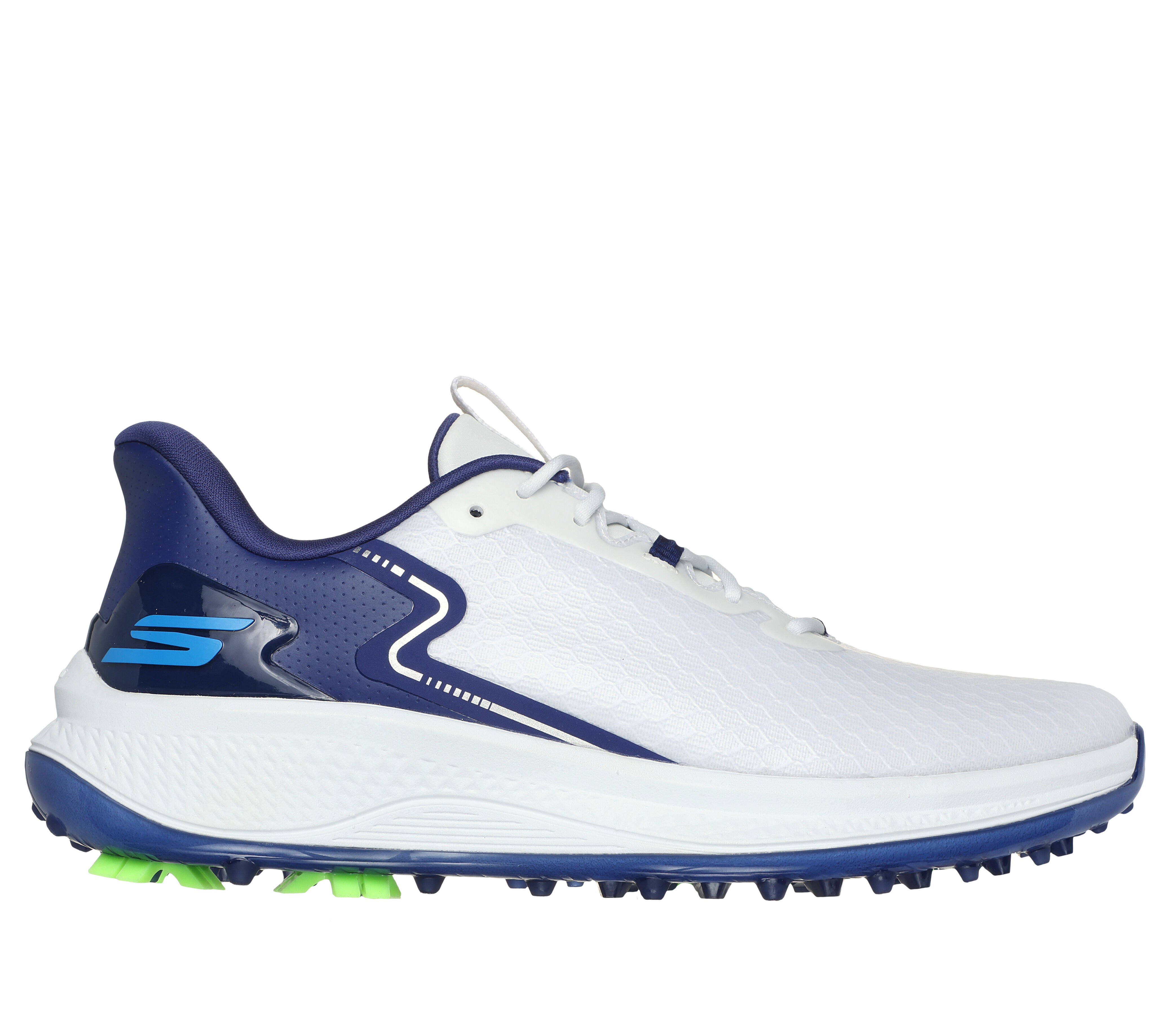 Men s Skechers Go Blade GF Slip Ins Golf Shoes 10.5 White Navy