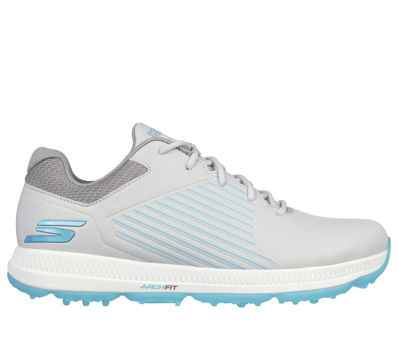 Arch Fit GO GOLF Elite 5 - GF, GRAY / TURQUOISE, largeimage number 0