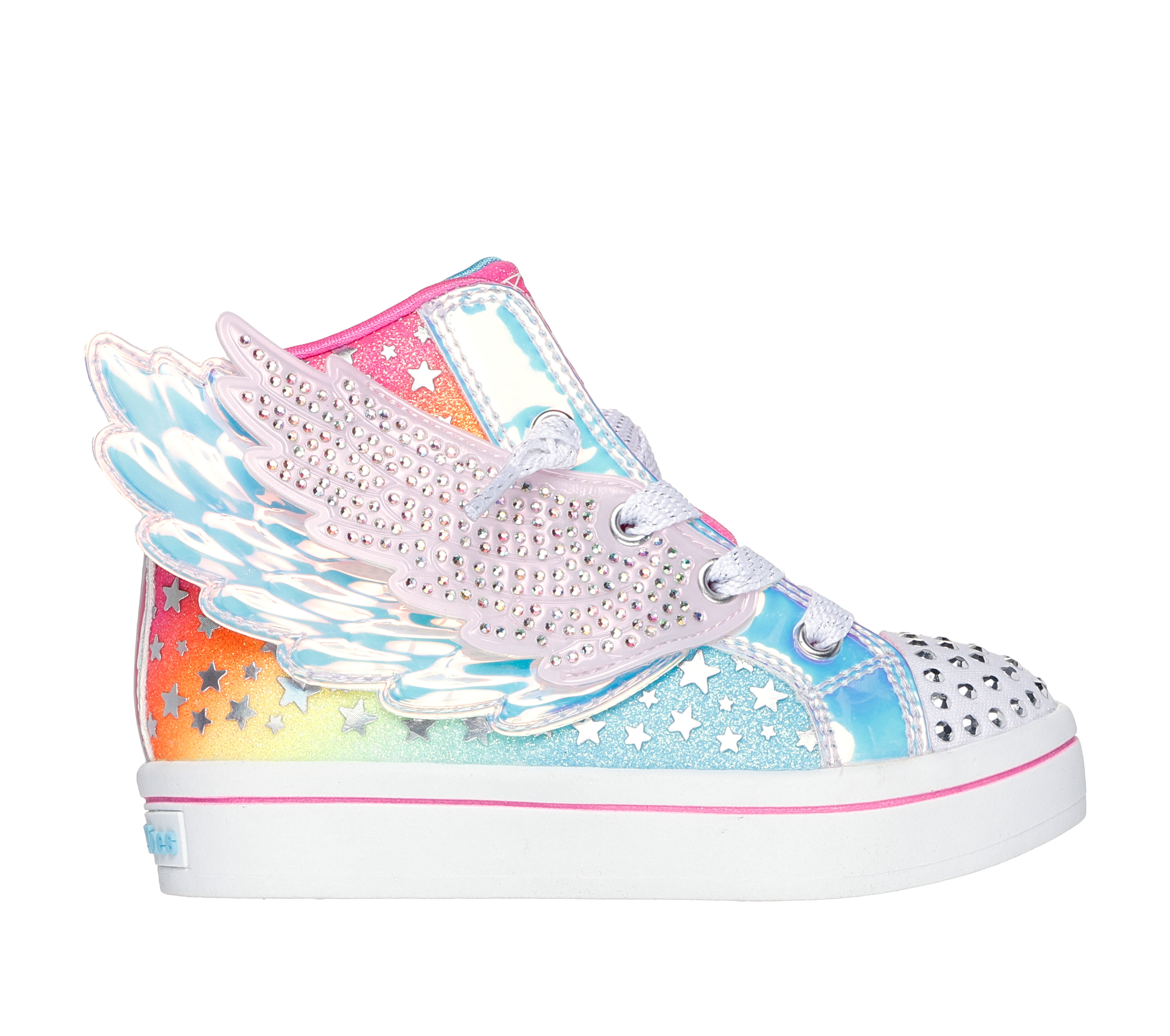 Skechers Kids Twi Lites 2.0 Dreamy Wings 314392N Toddler Girls Shoes Hot Pink Multi 10 Toddler M