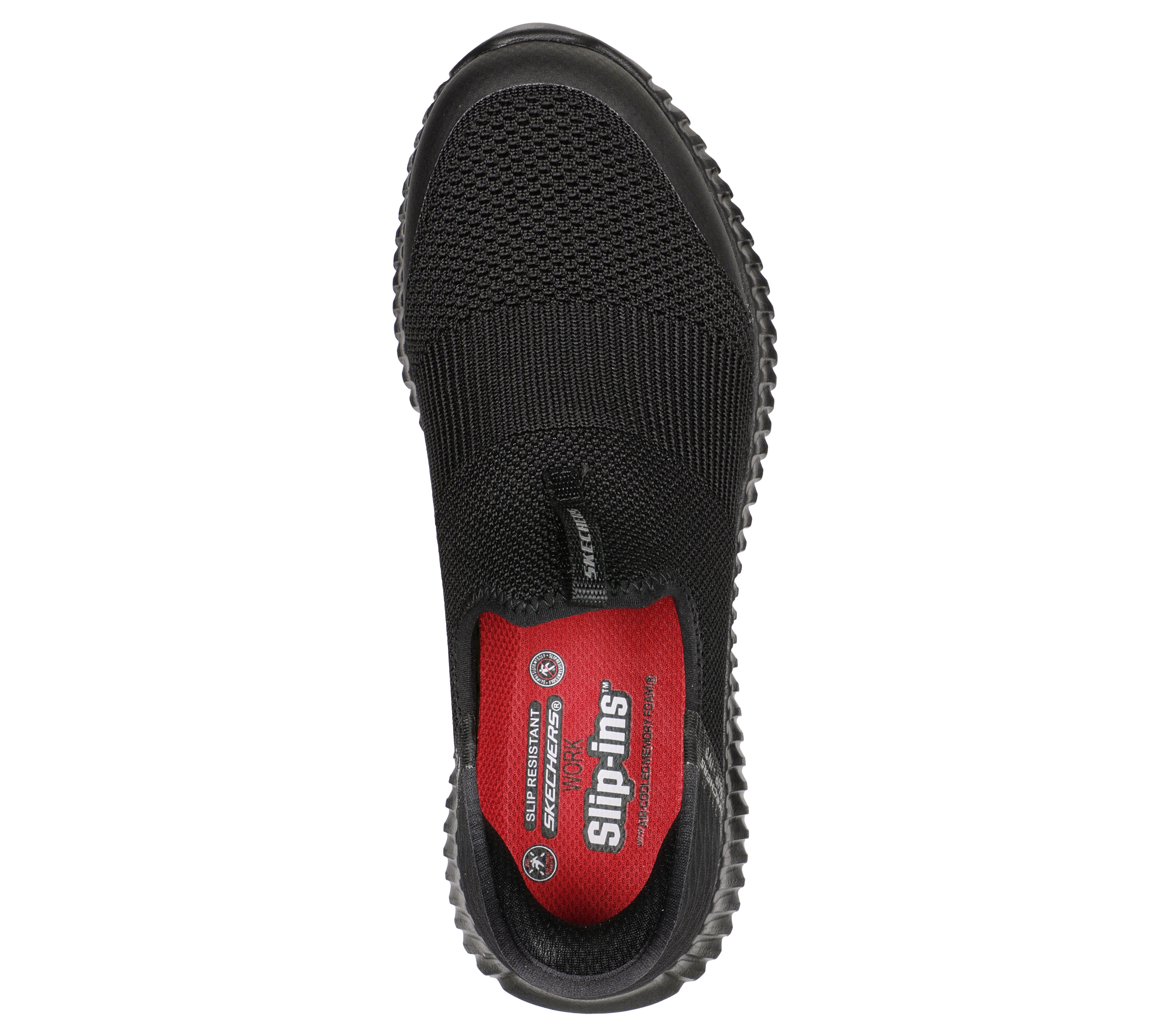 Skechers work sales slip ons