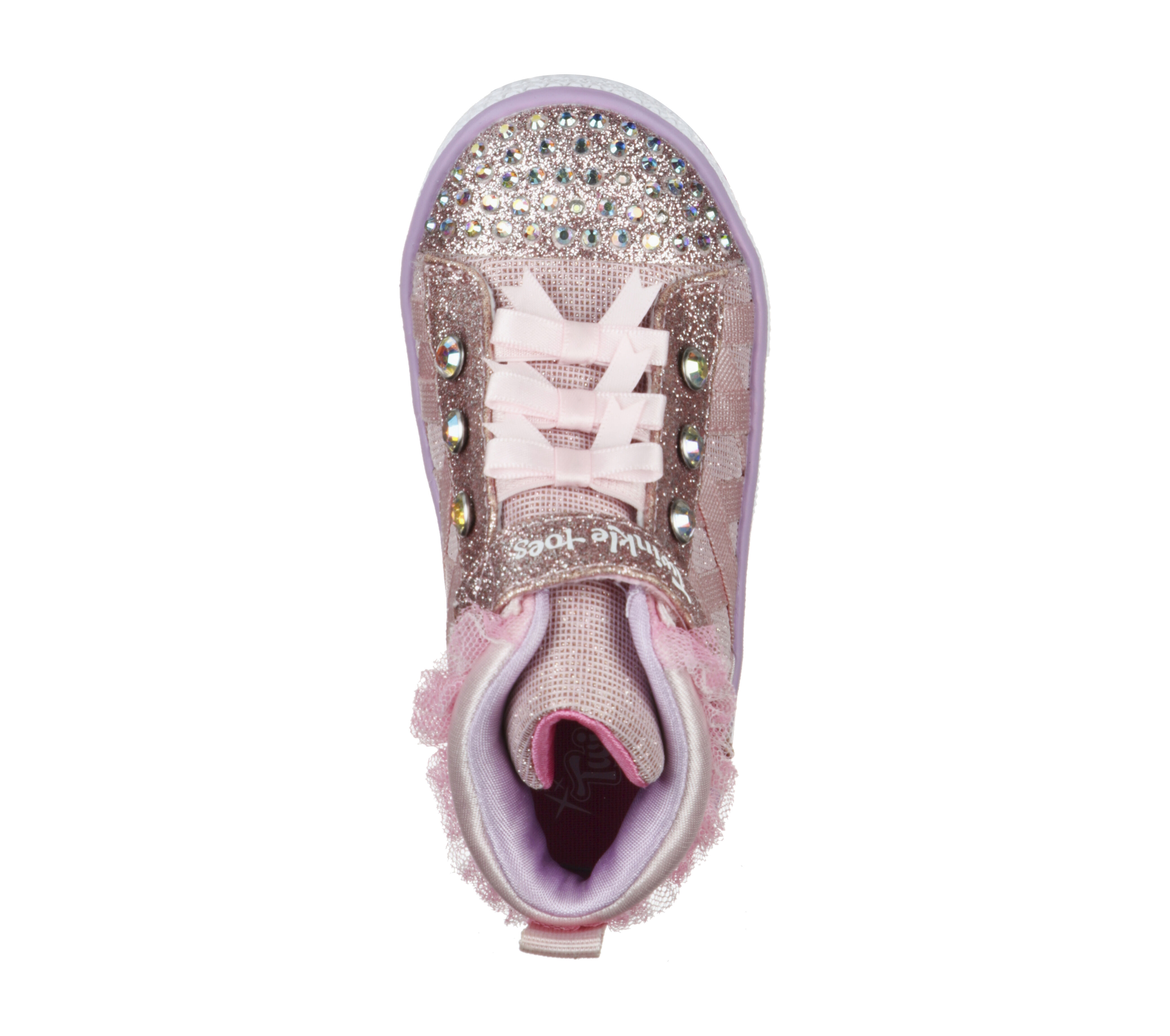 Shuffle lite glitter sneaker skechers cheap