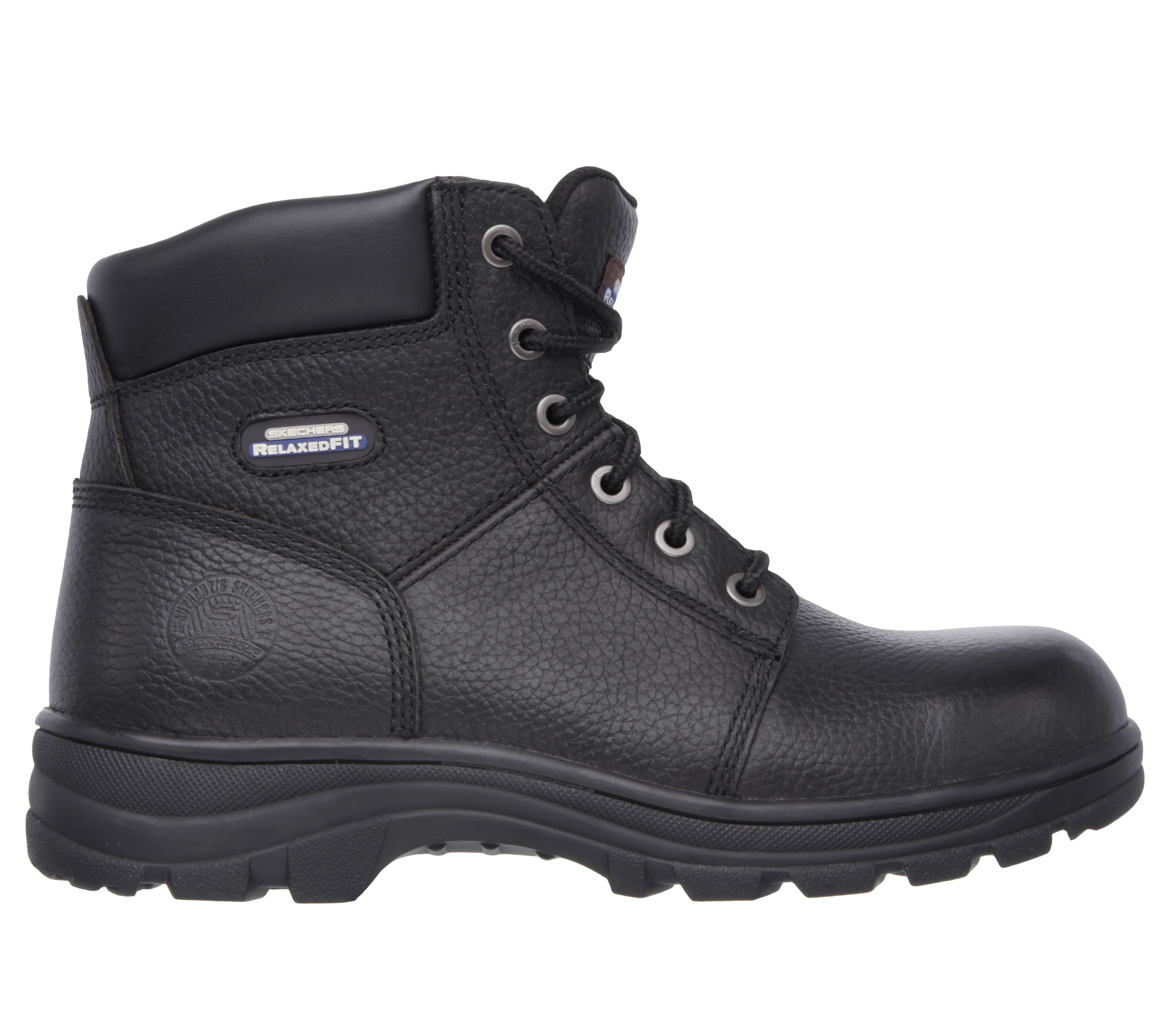 skechers steel toe shoes with memory foam