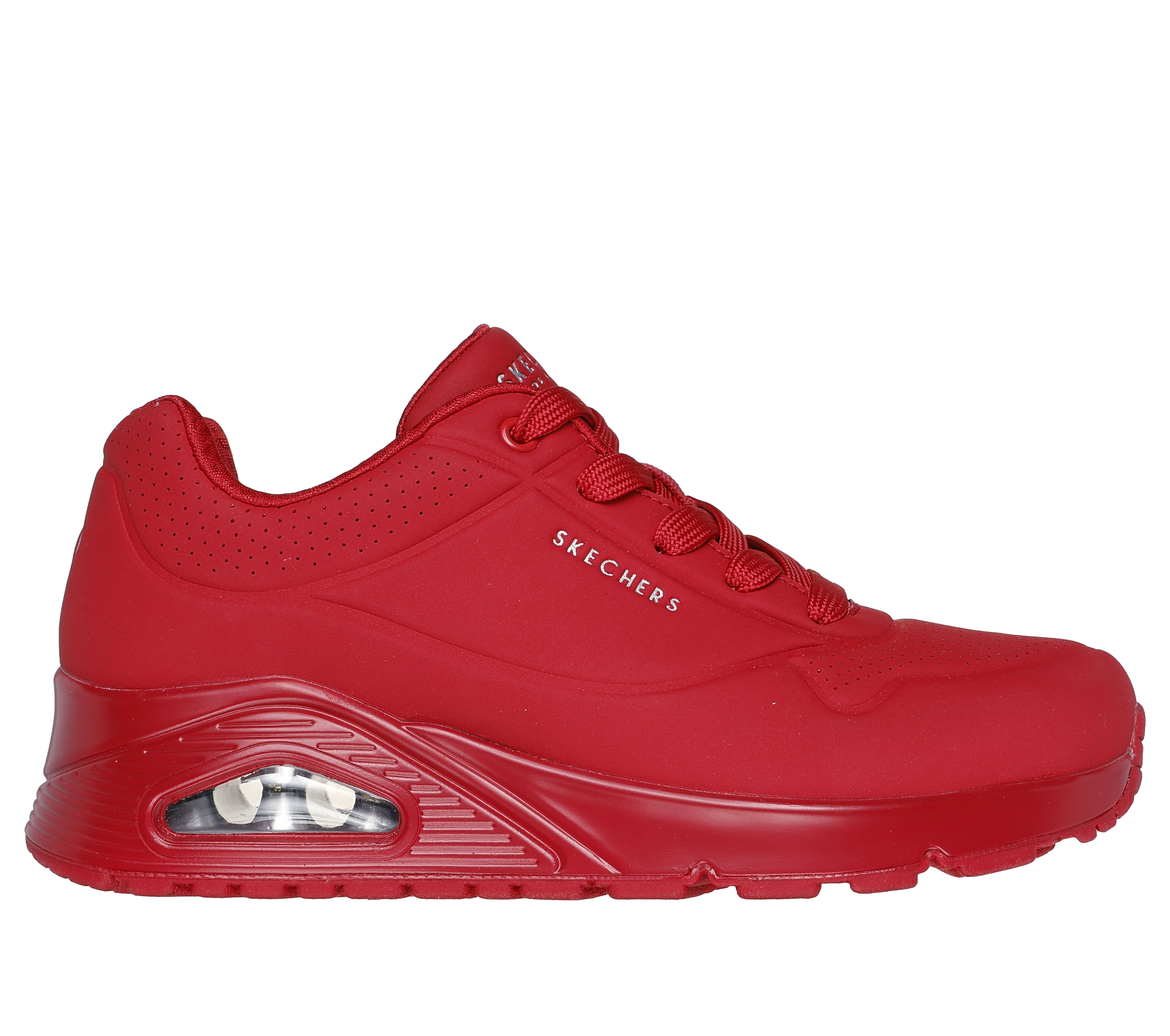 Skechers womens red sneakers outlet