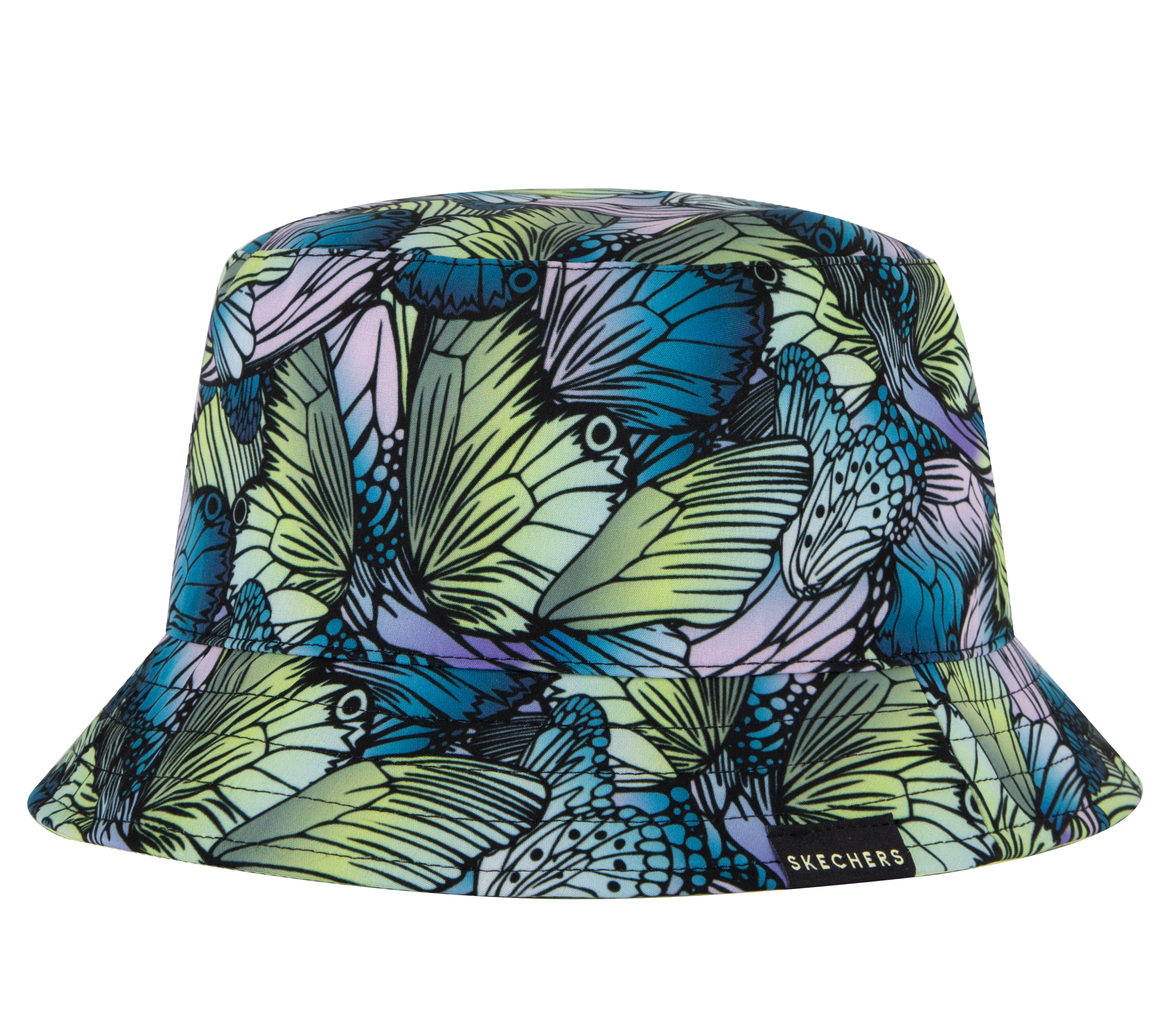 Butterfly Reversible Bucket Hat