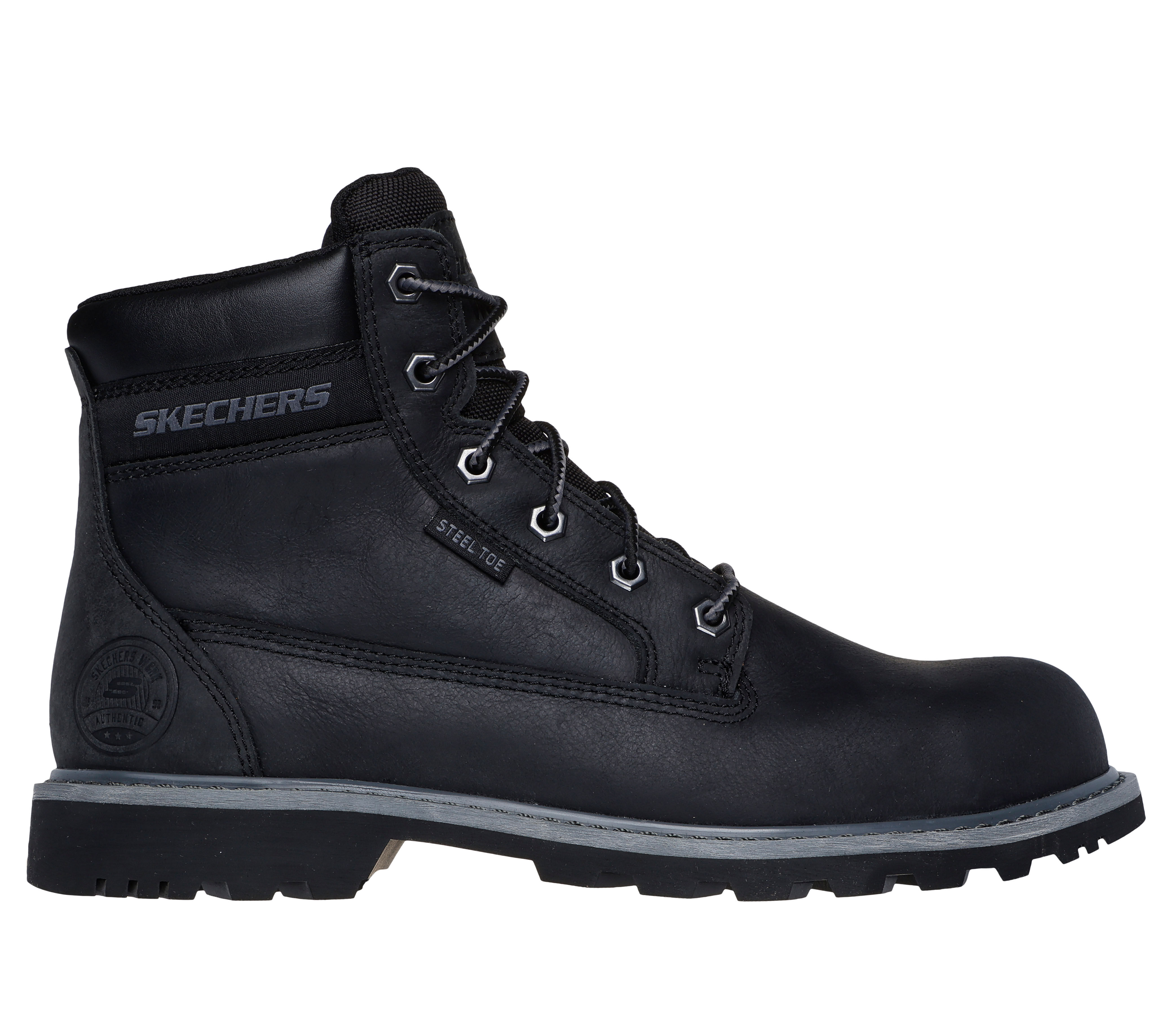 Shop Steel Toe Men s Boot Shoes SKECHERS