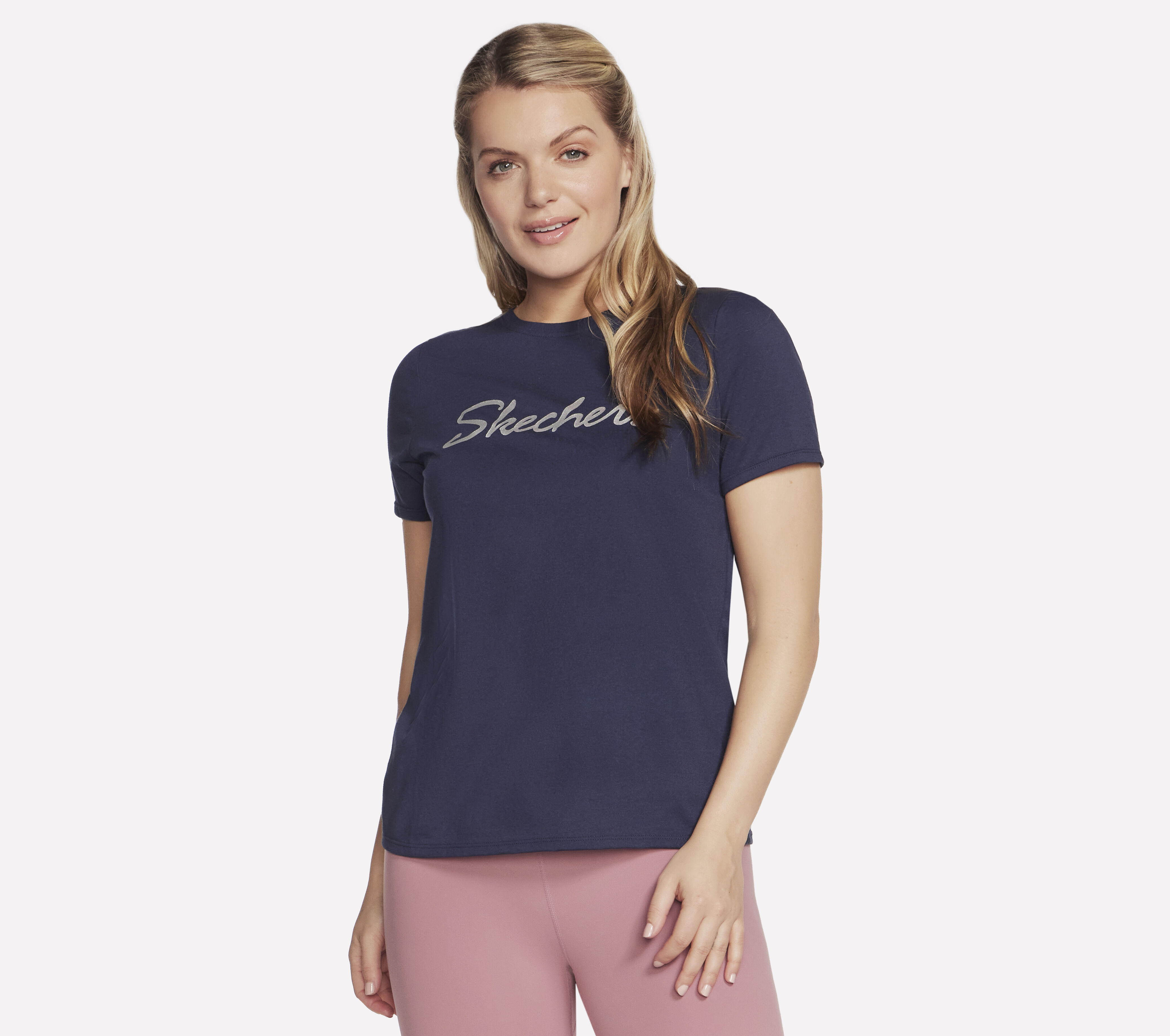 Skechers Metallic Logo Tee