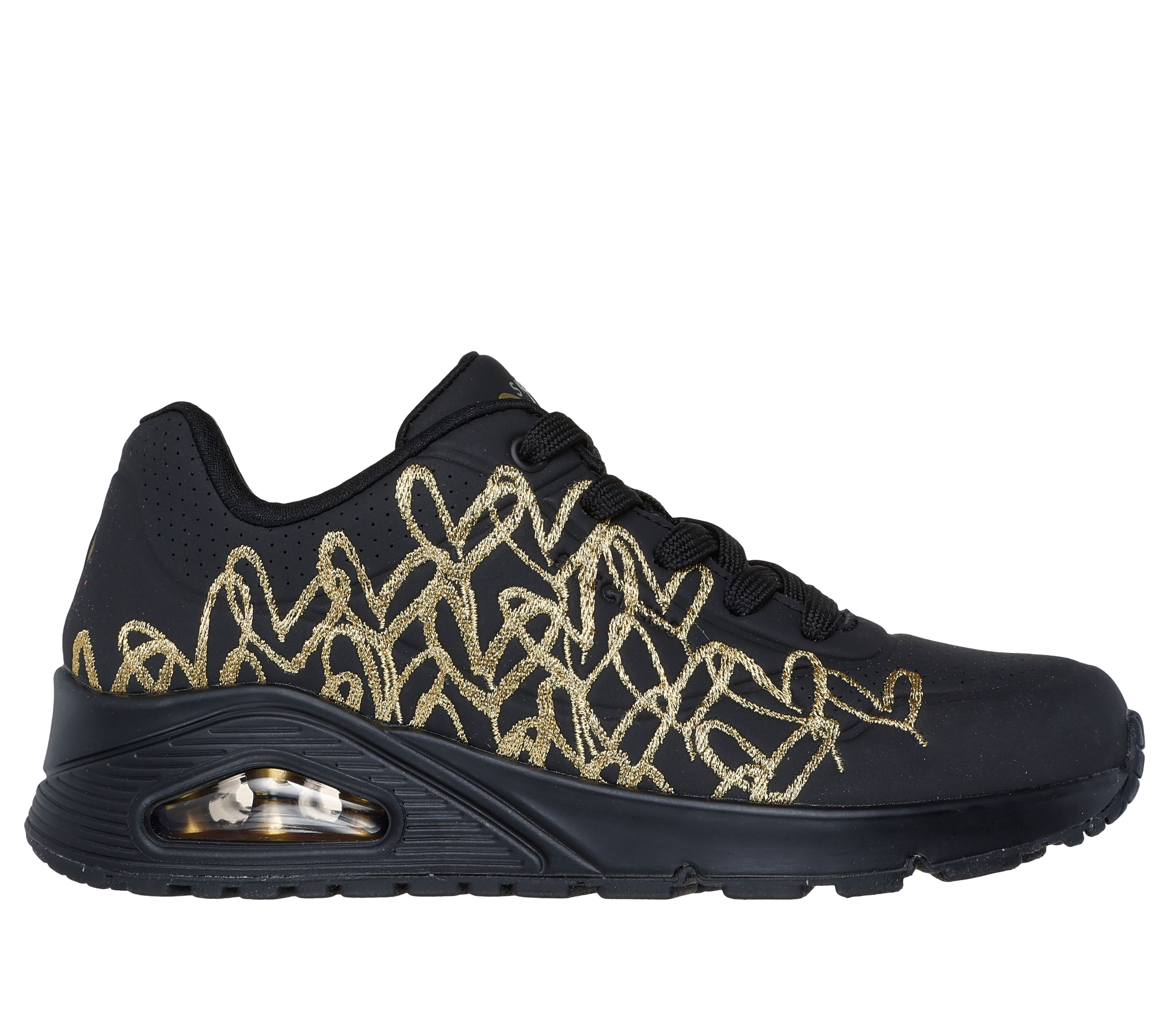 Skechers highlights gold hot sale